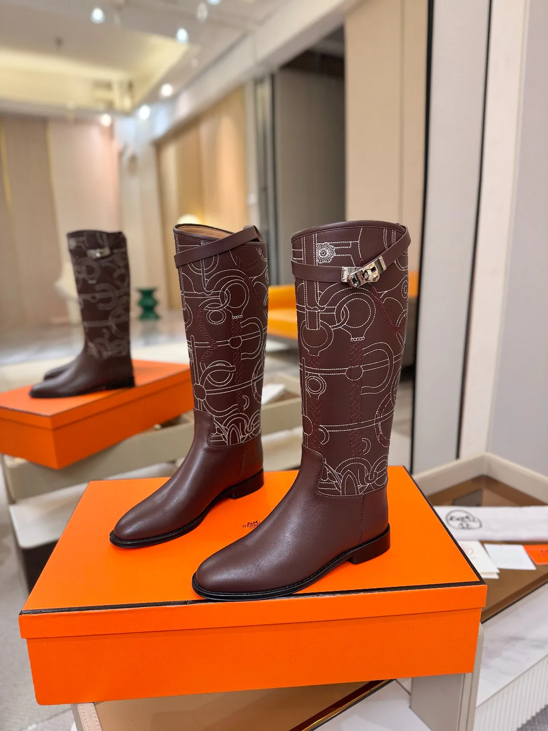 Сапоги Женские Hermes 18754184
