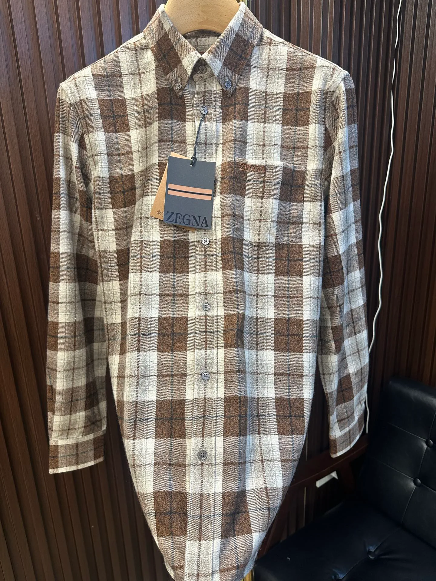 Рубашки Мужские Zegna 11383598