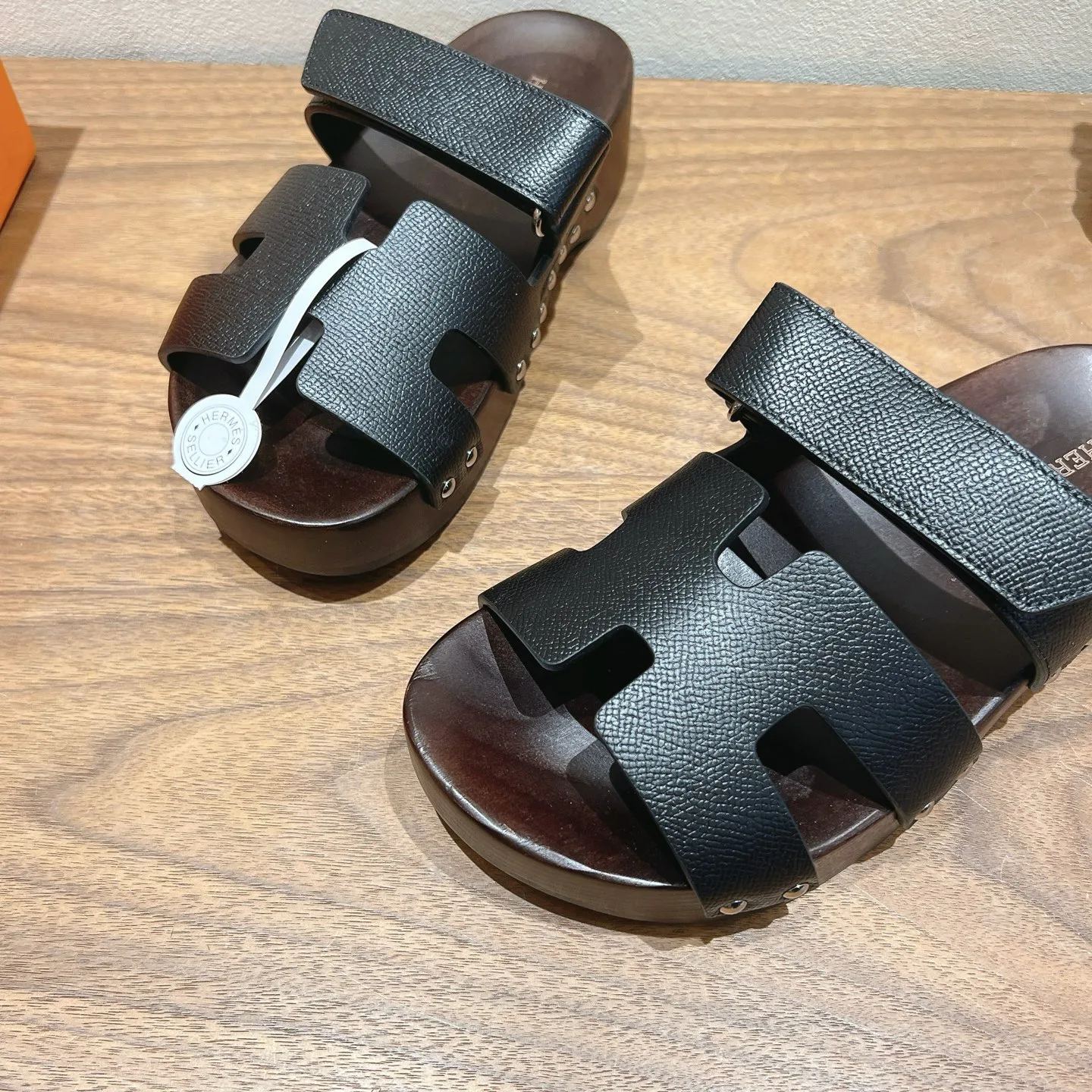 Шлепанцы Женские Hermes 11045