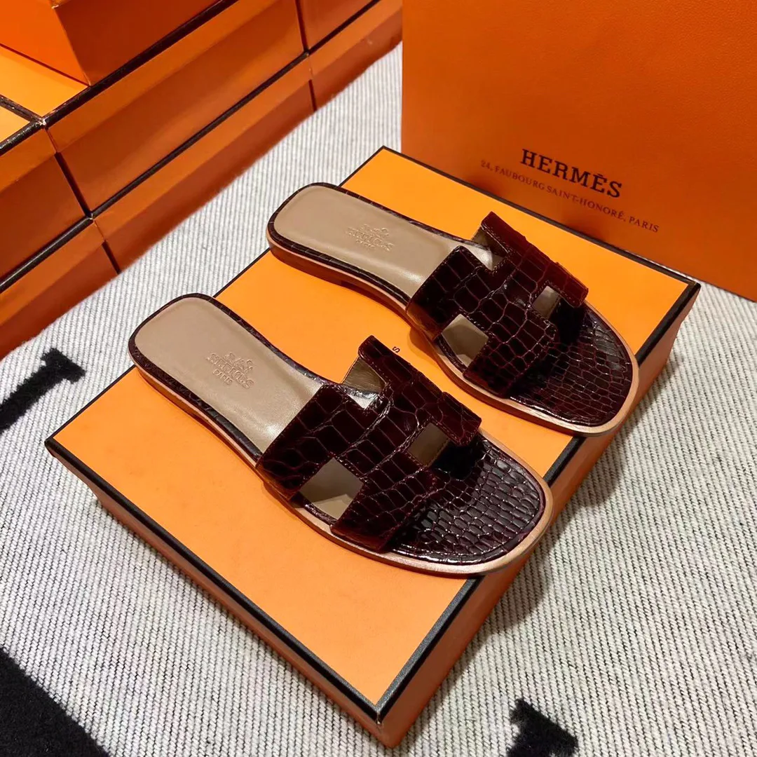 Шлепанцы Женские Hermes 4340585