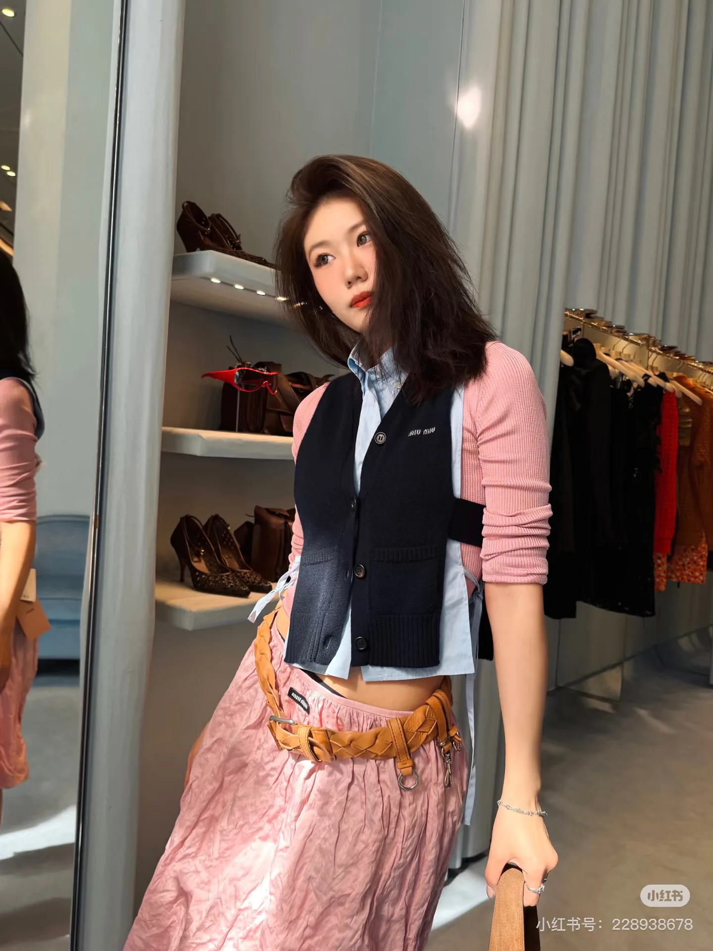 Жилеты Женские Miu Miu 9592373