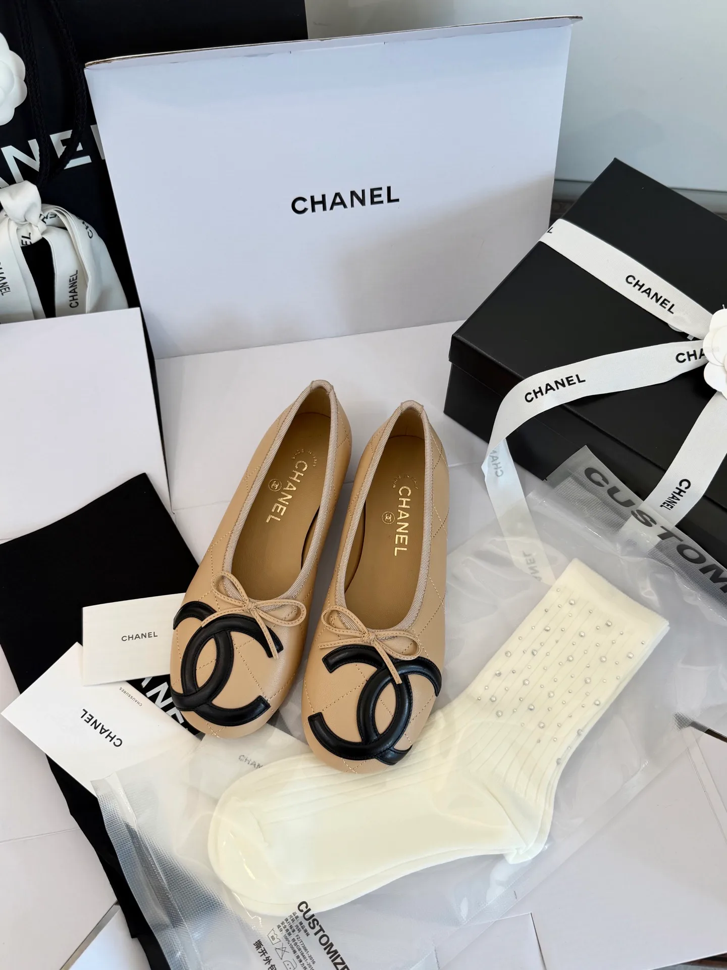 Балетки Женские Chanel 18133242