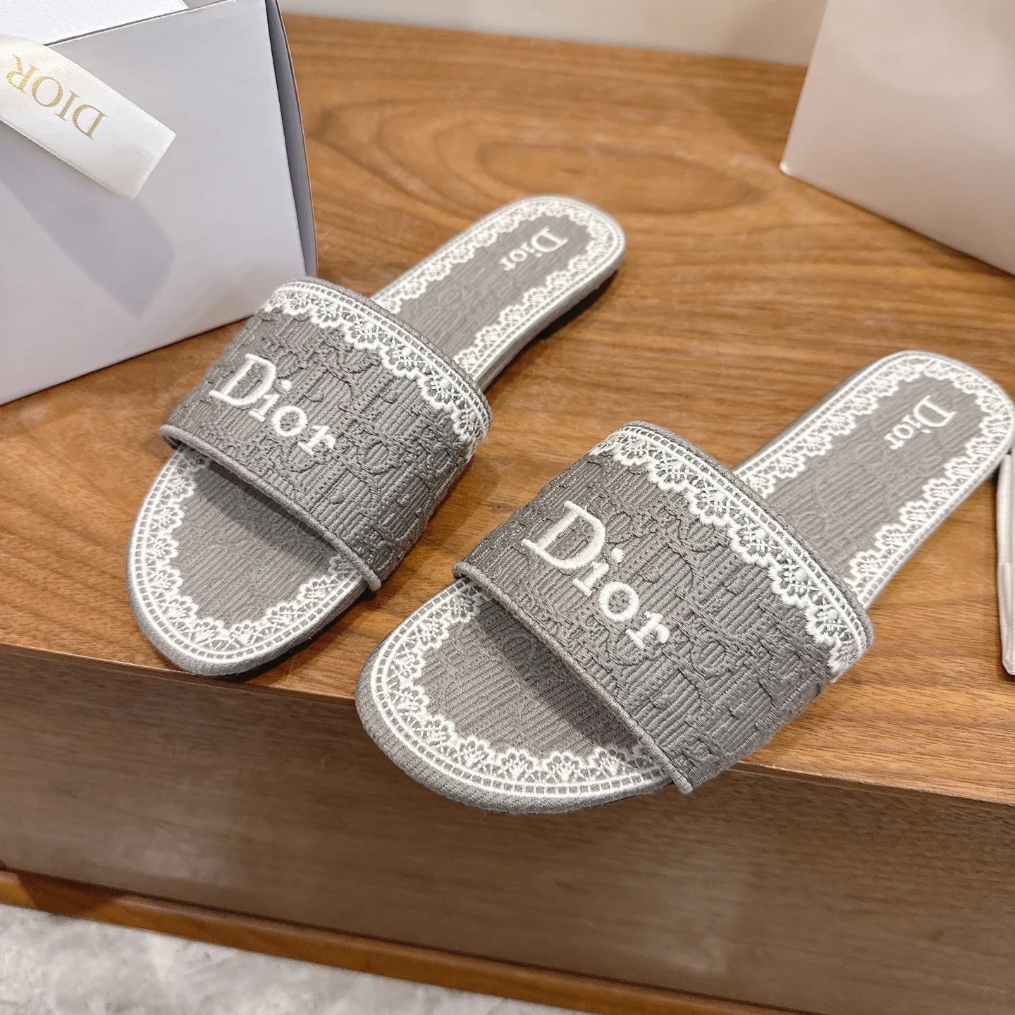 Шлепанцы Женские Christian Dior 1279943