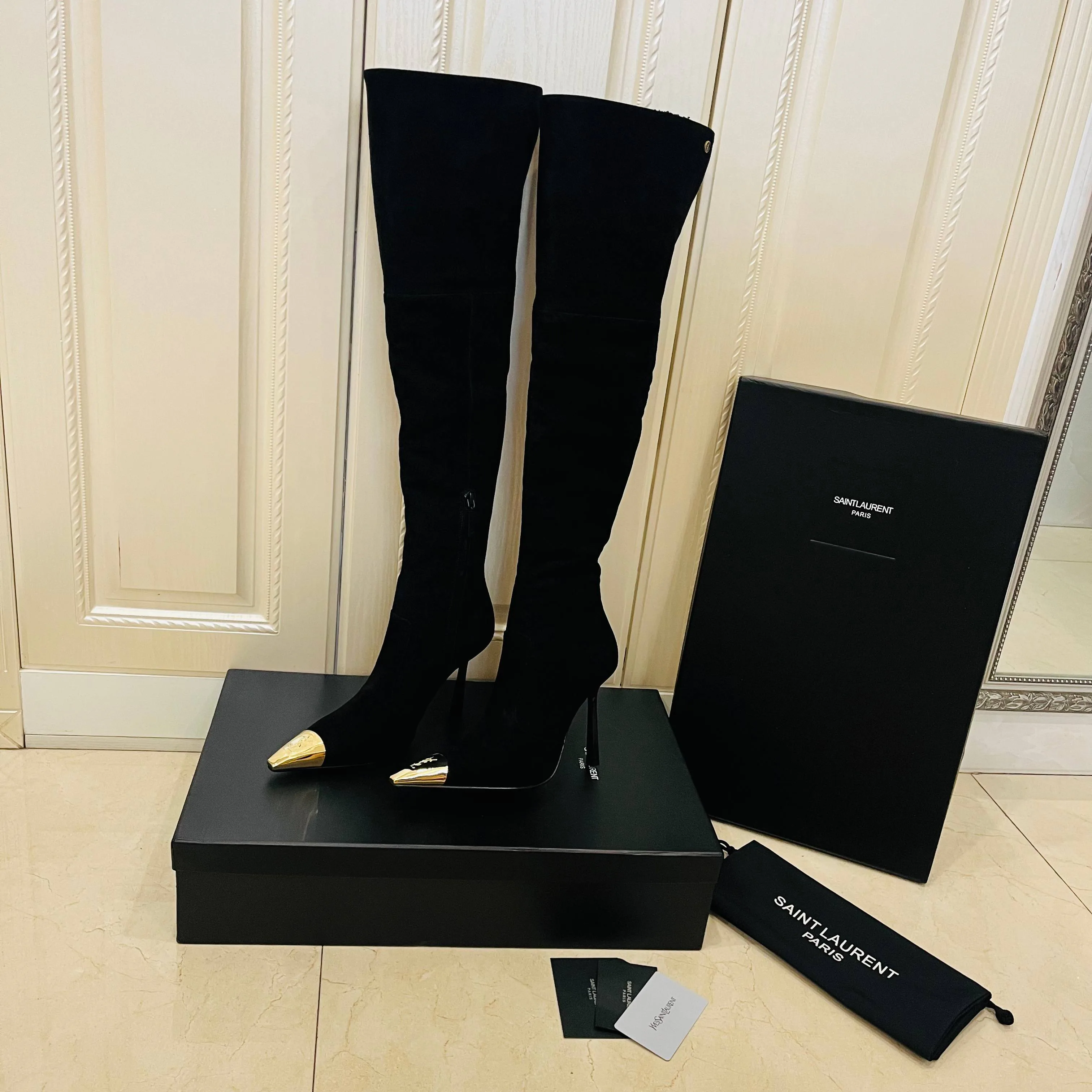 Сапоги Женские Saint Laurent 18083165
