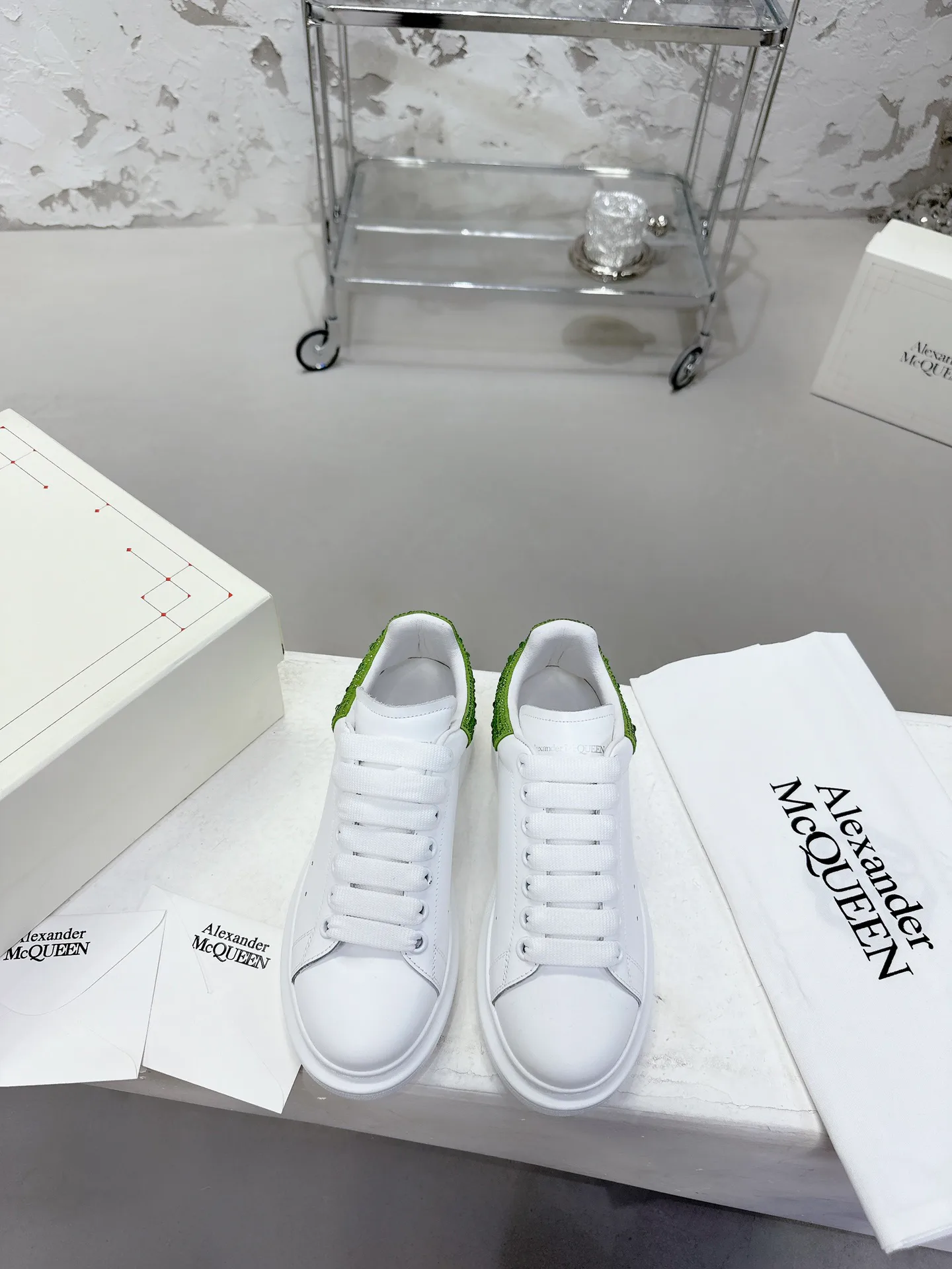 Кеды Женские Alexander Mcqueen 730168