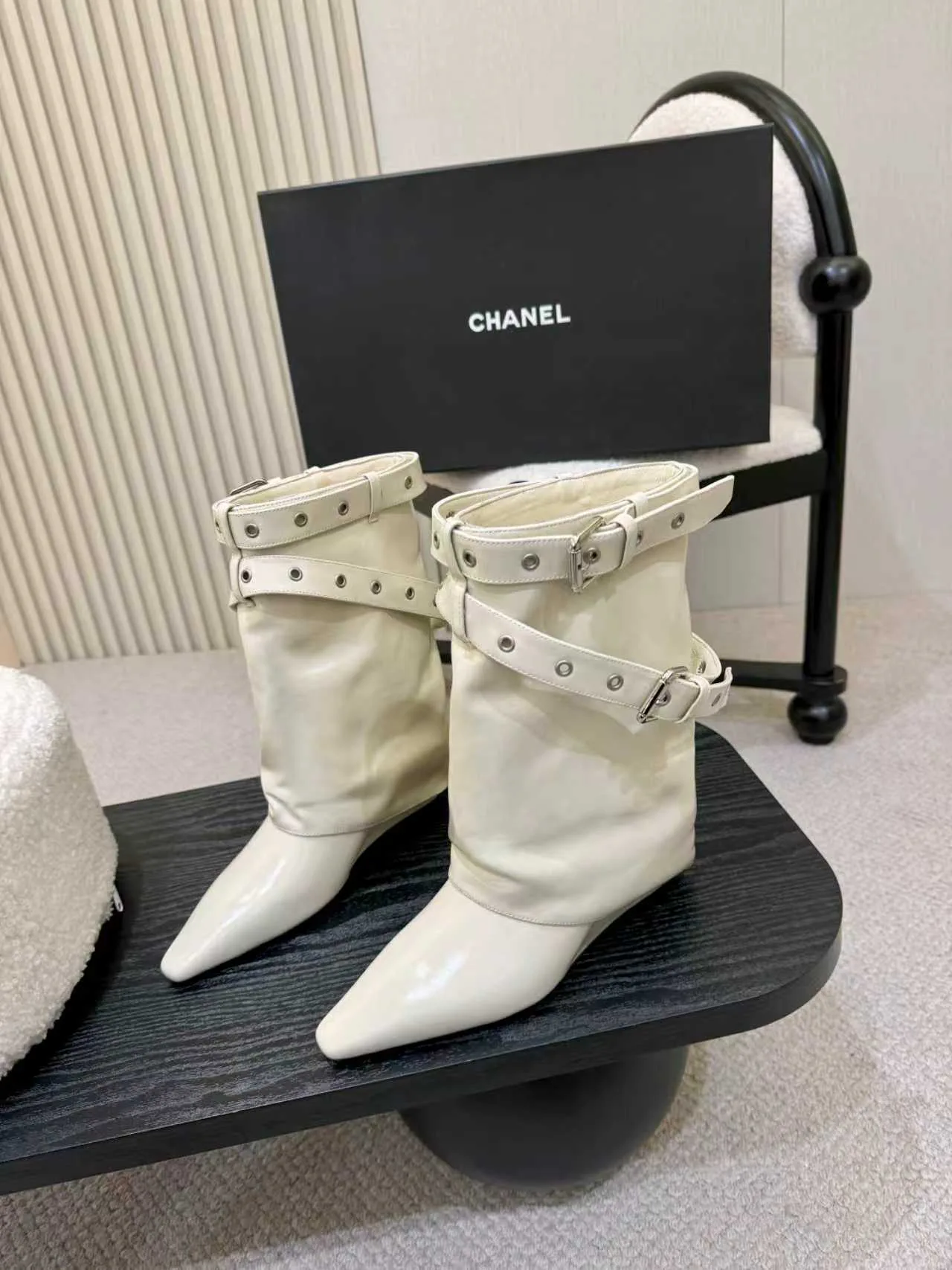 Ботинки Женские Chanel 1525541