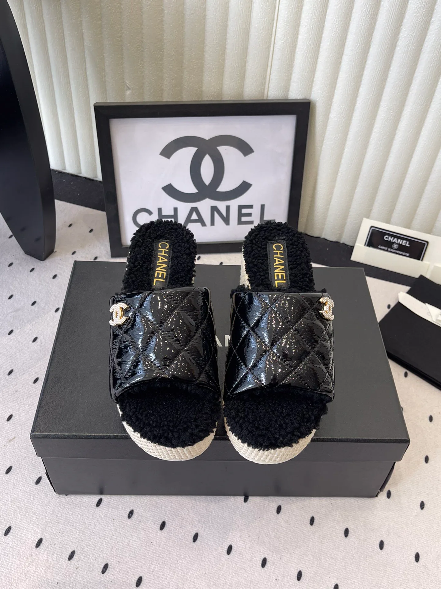 Тапочки Женские Chanel 656919
