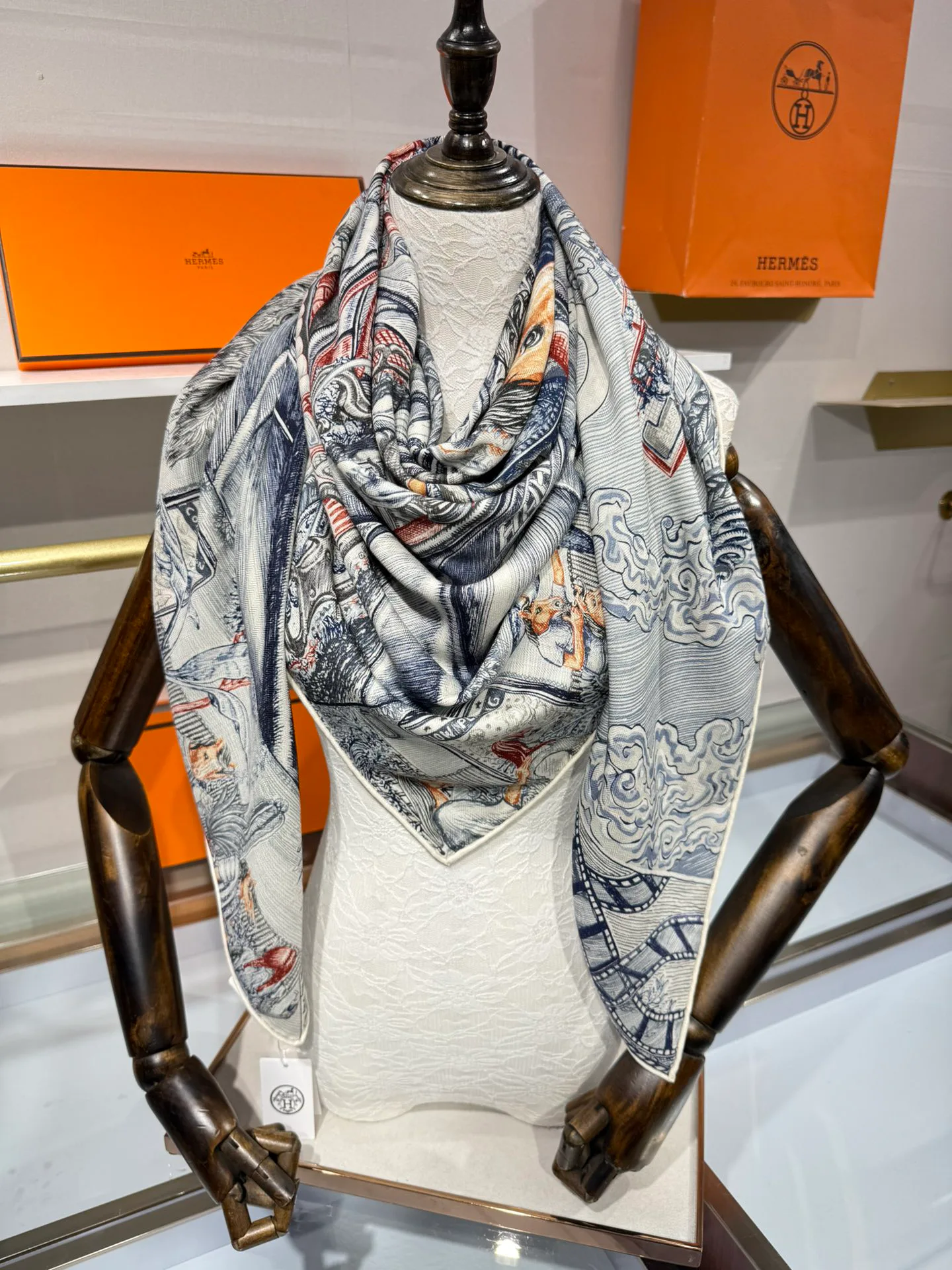 Платки Hermes 12683896