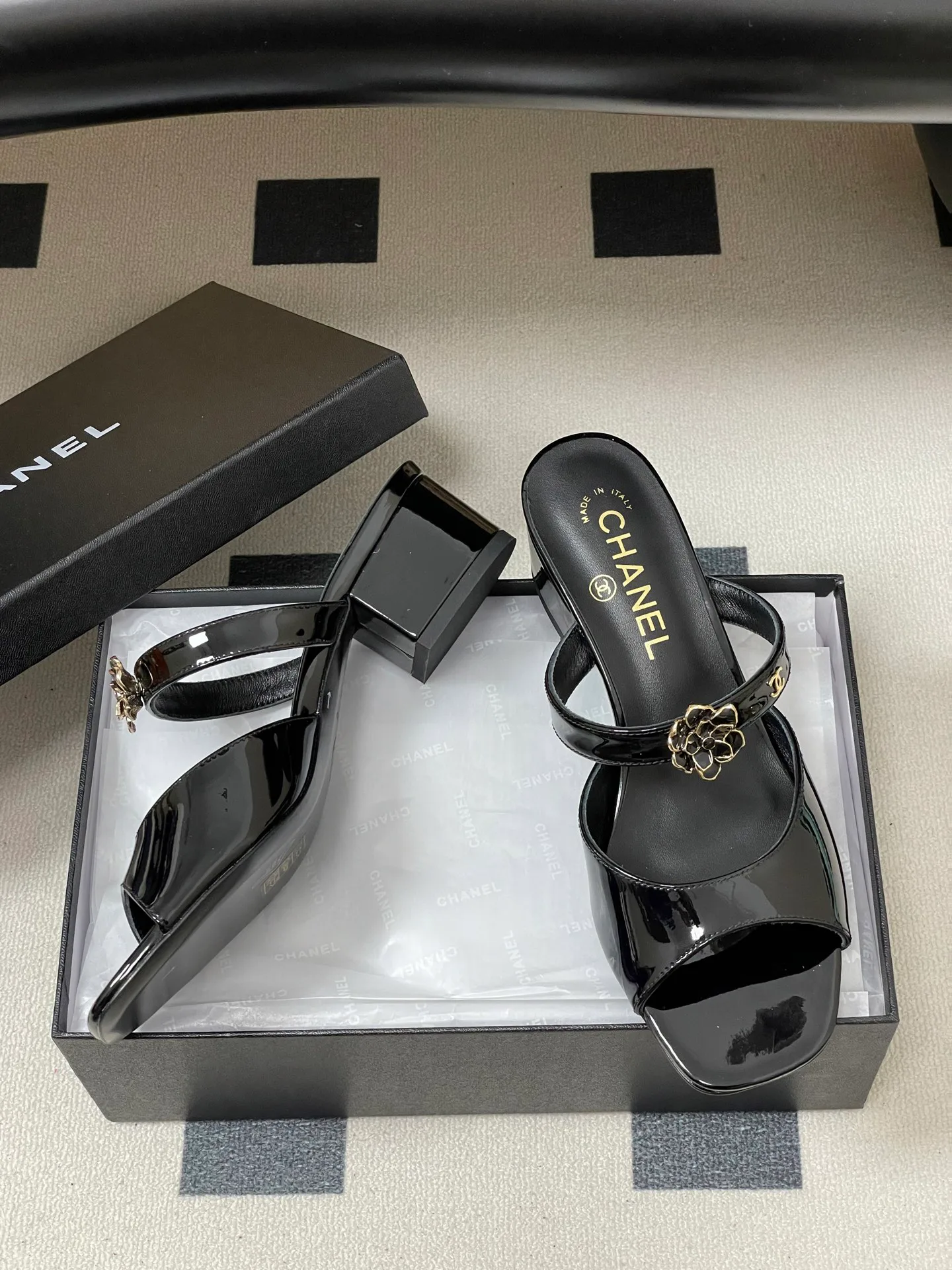 Босоножки Женские Chanel 1677154