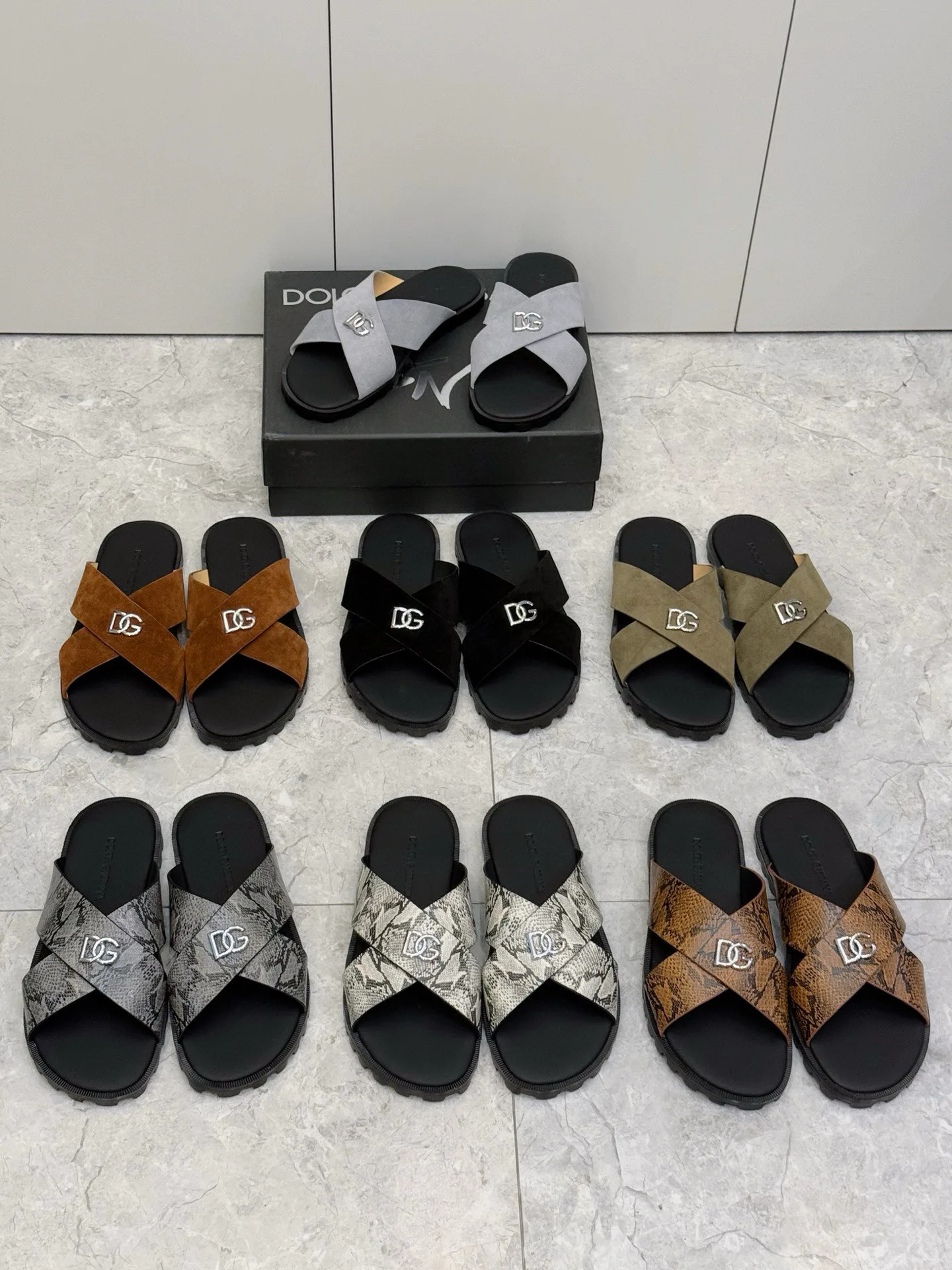 Шлепанцы Мужские Dolce & Gabbana 11483773