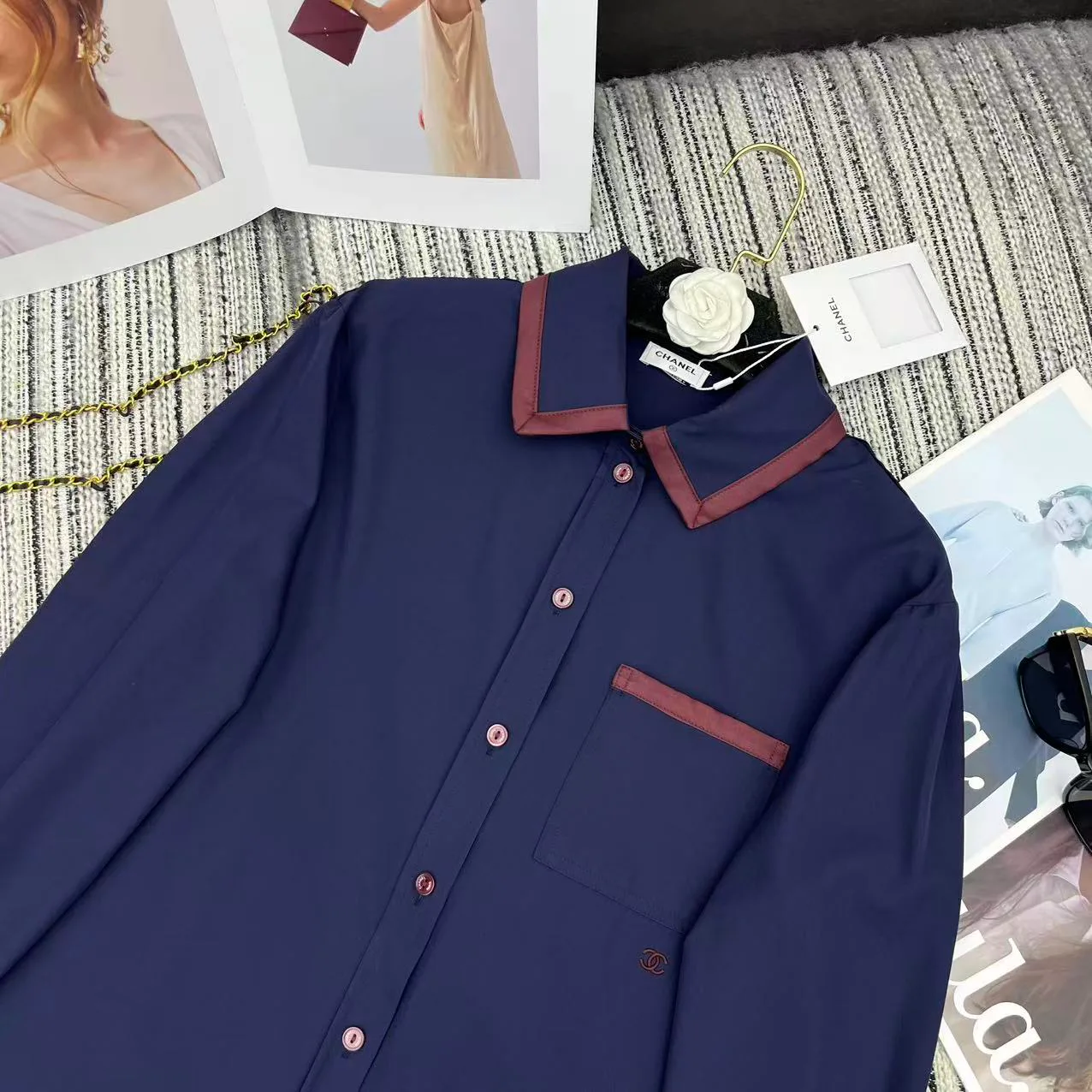 Рубашки Женские Chanel 11610333