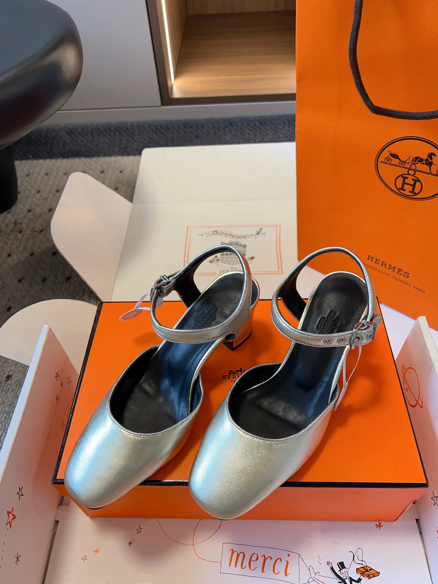 Босоножки Женские Hermes 9246