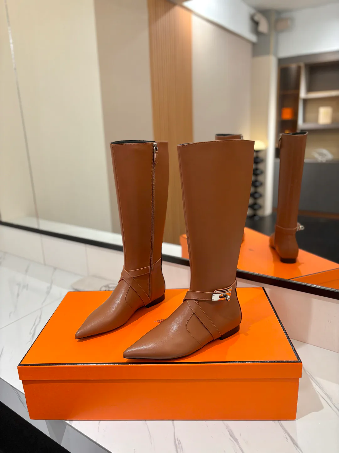 Сапоги Женские Hermes 17900399