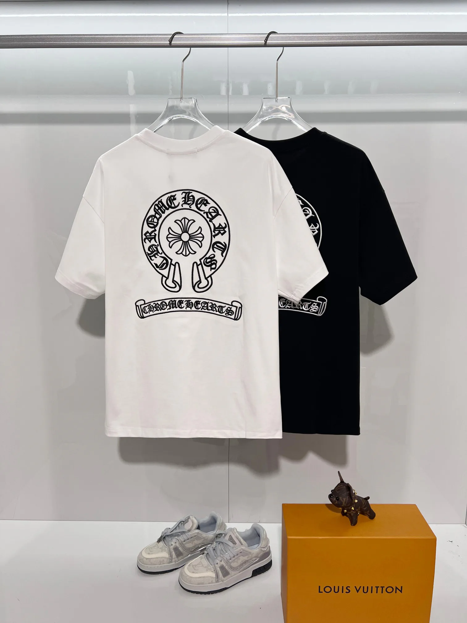 Футболки Женские Chrome Hearts 5058193