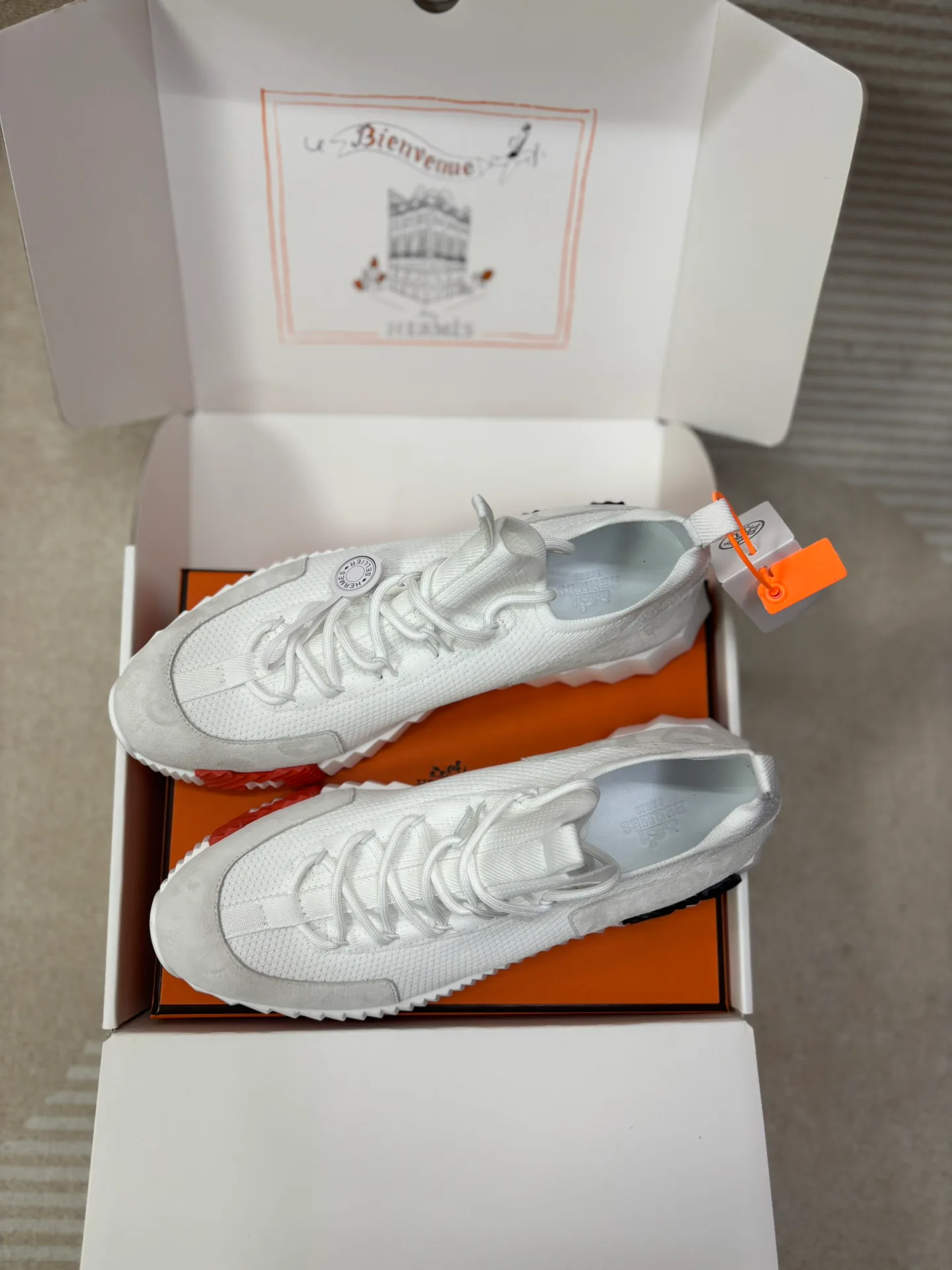 Кроссовки Мужские Hermes 1222185