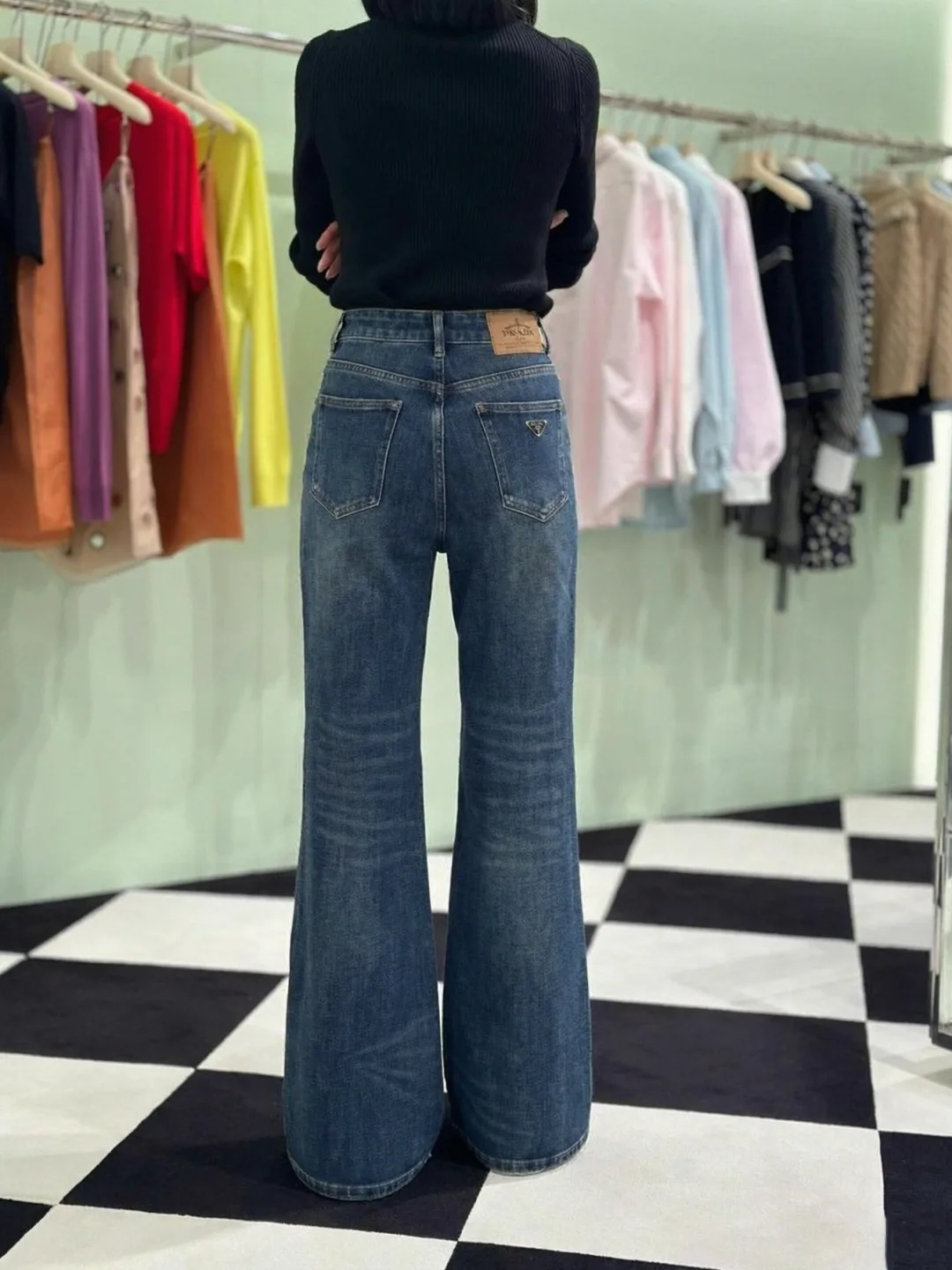 Джинсы Женские Prada 18710976