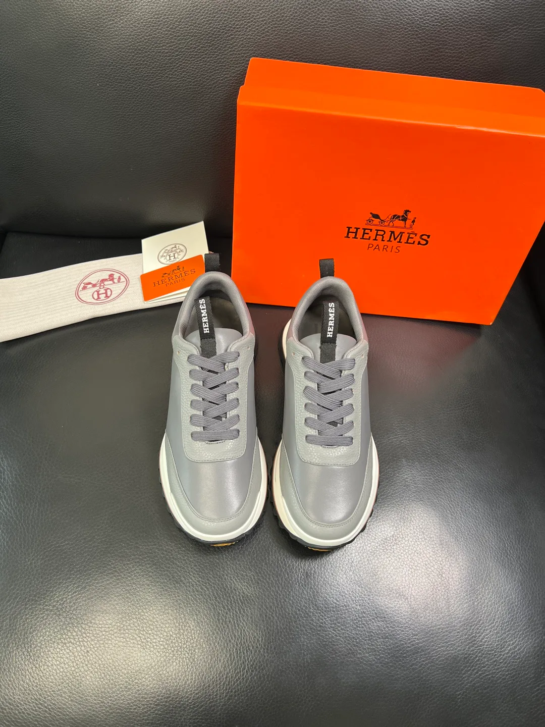 Кроссовки Мужские Hermes 420206