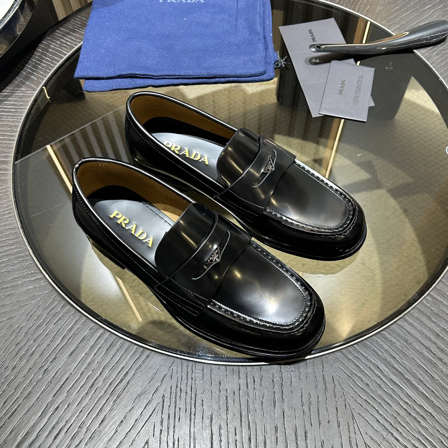 Лоферы И Туфли Мужские Prada 18192333
