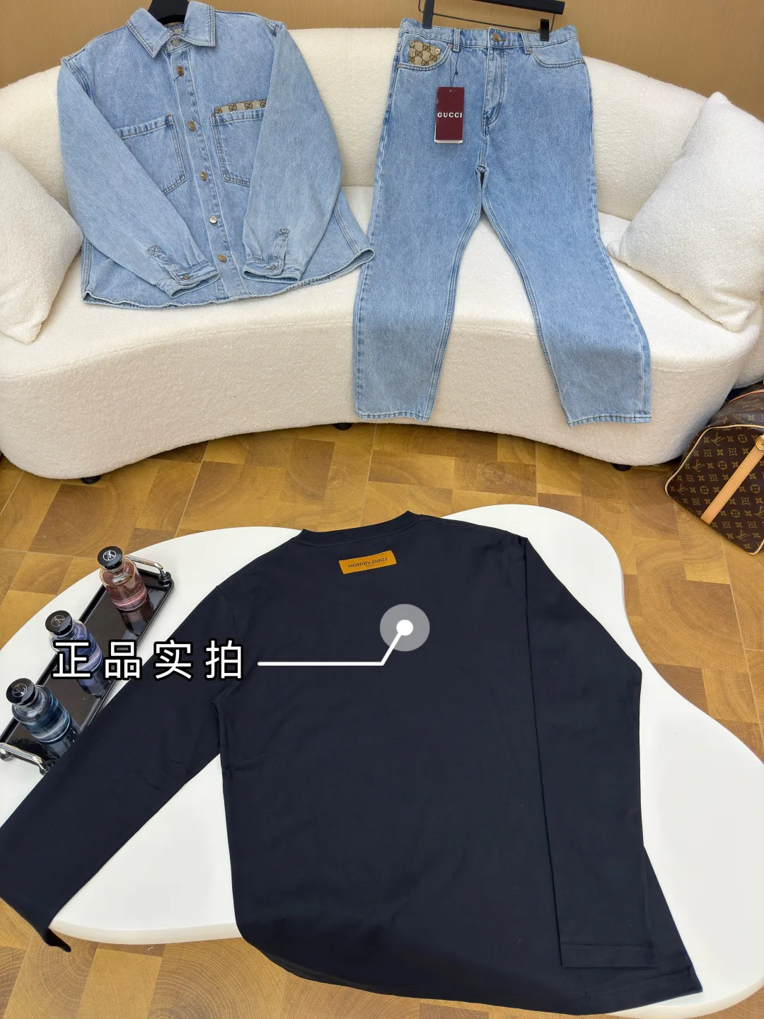 Лонгсливы Мужские Louis Vuitton 10983745