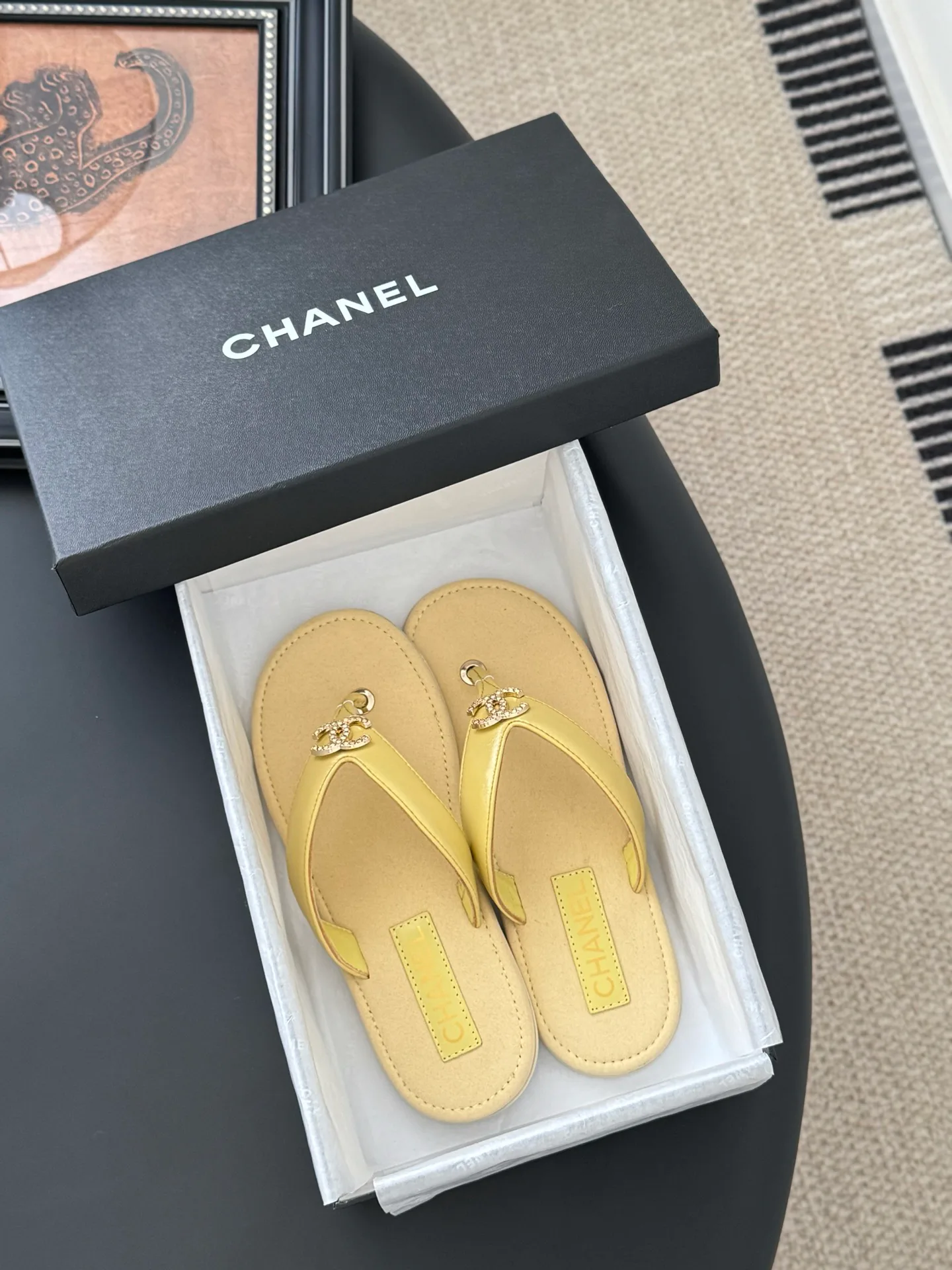 Шлепанцы Женские Chanel 1818711