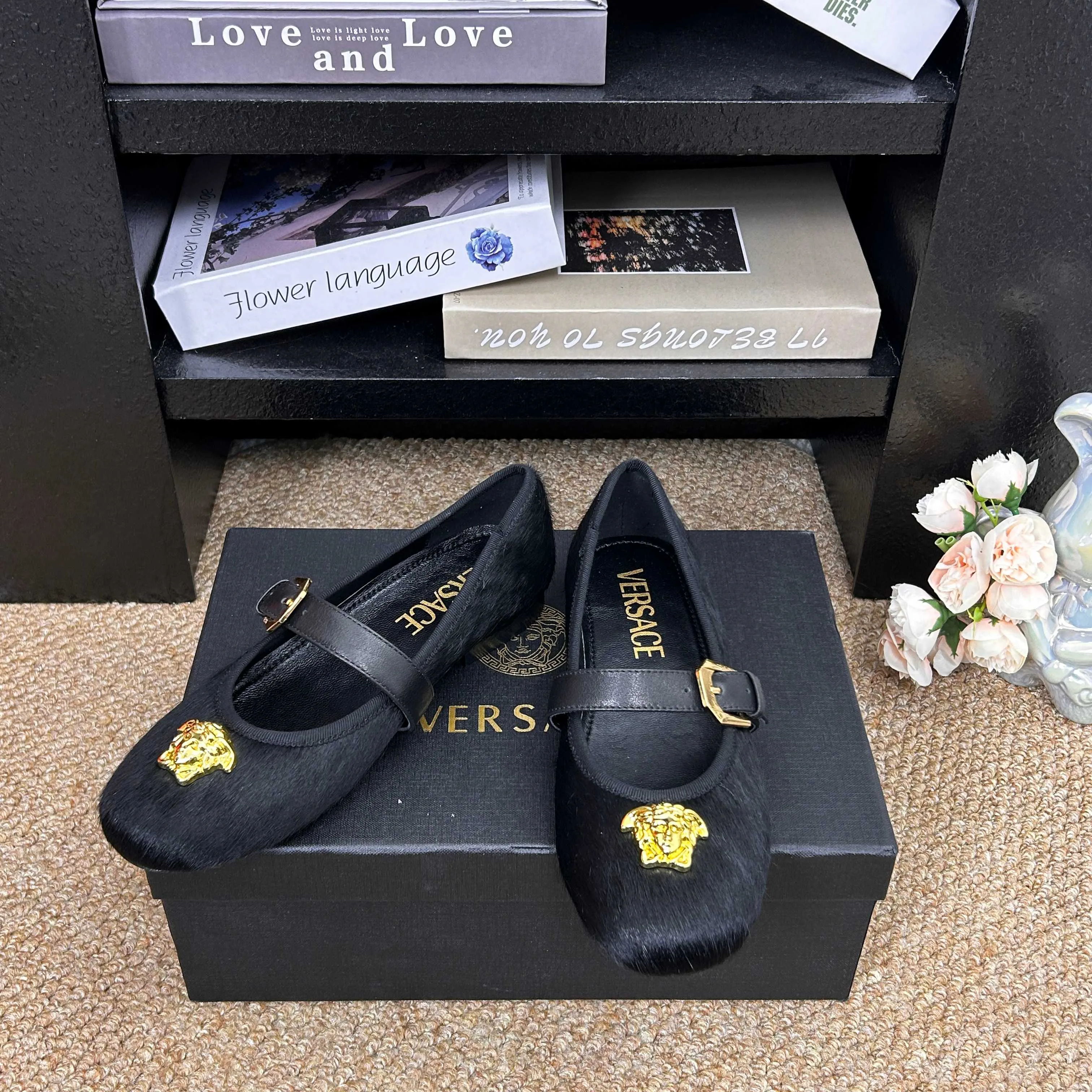 Балетки Женские Versace 9633230