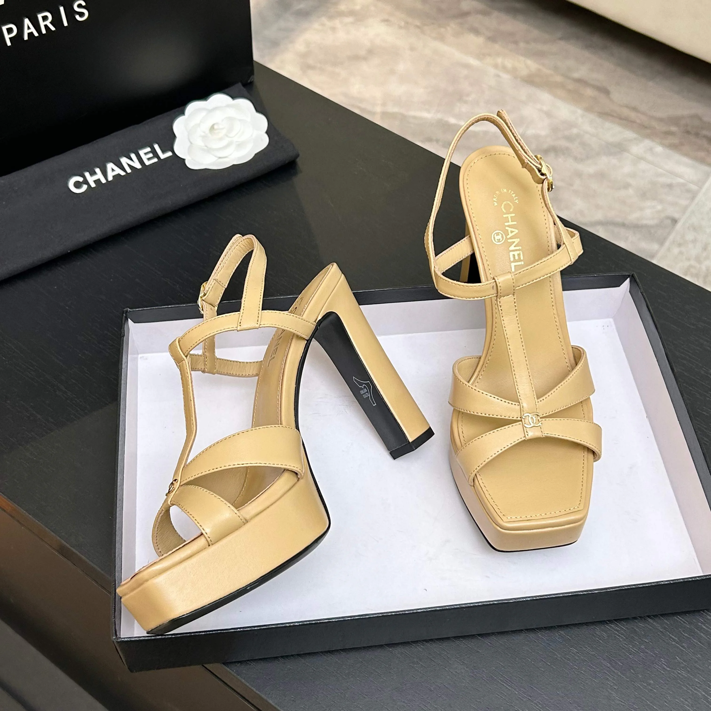 Босоножки Женские Chanel 12807400