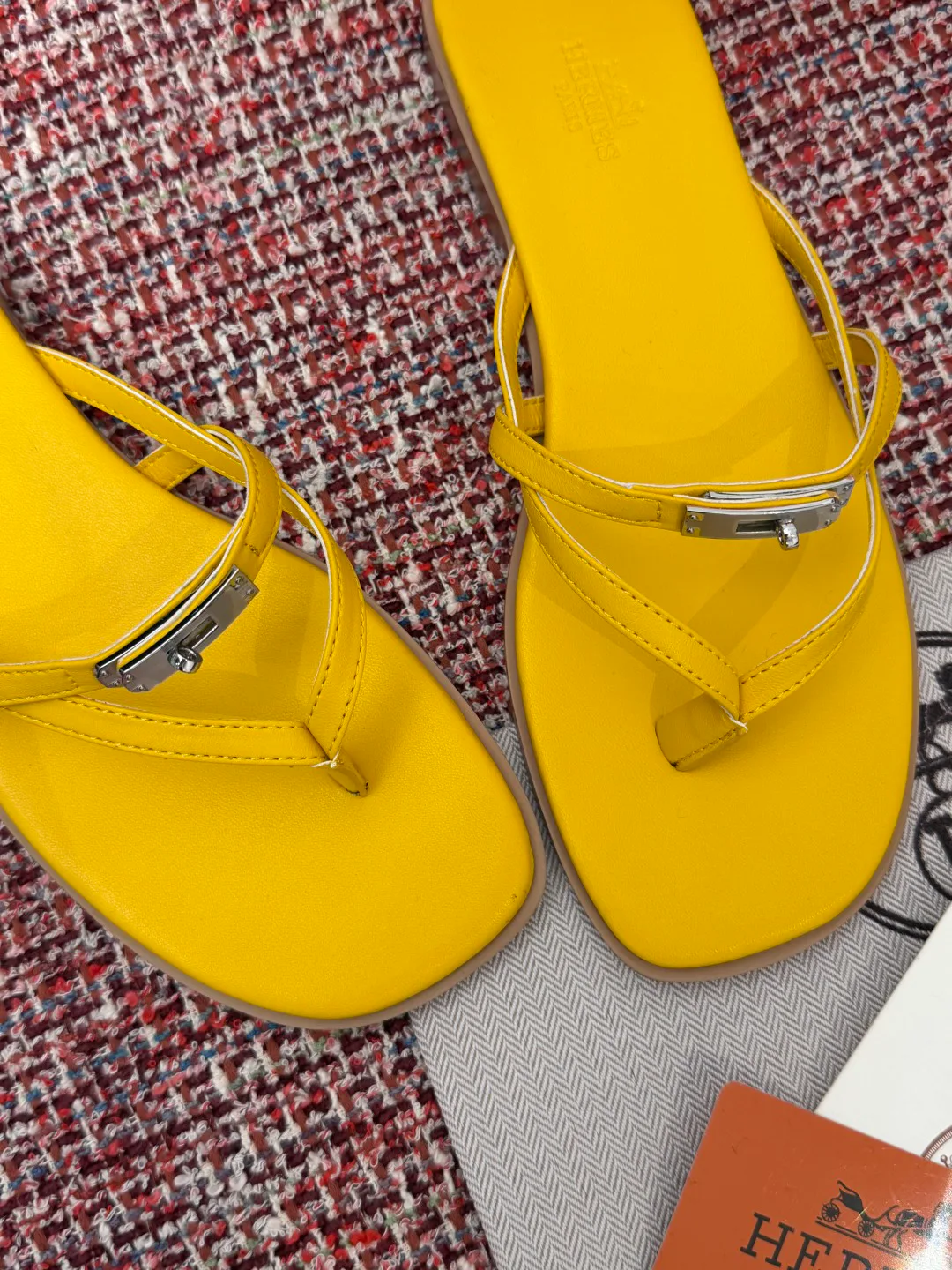 Шлепанцы Женские Hermes 1809512