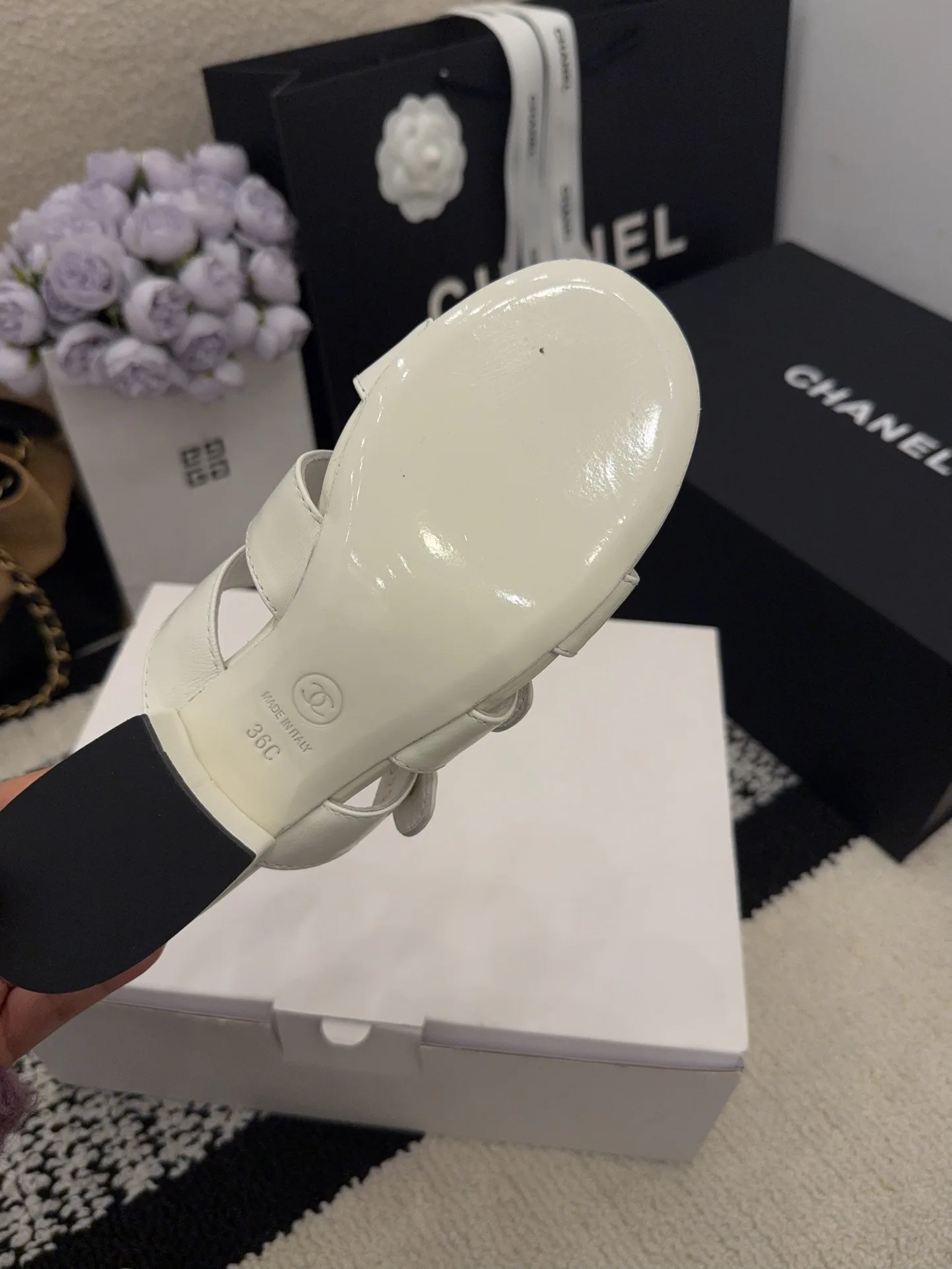 Босоножки Женские Chanel 403258