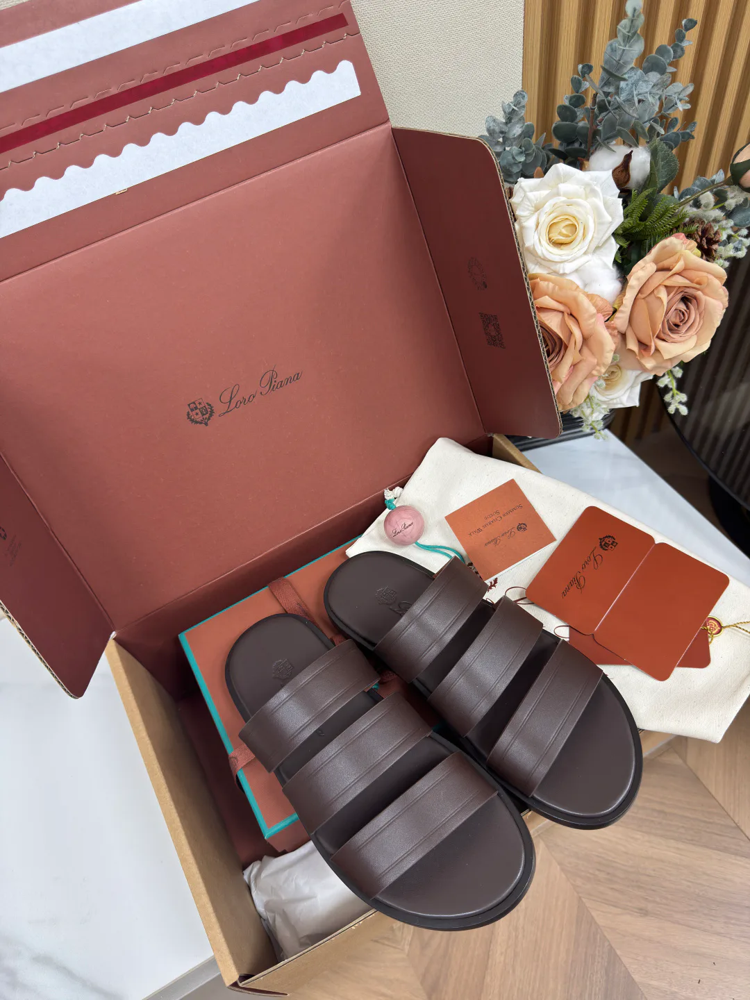 Сандалии Мужские Loro Piana 18101587