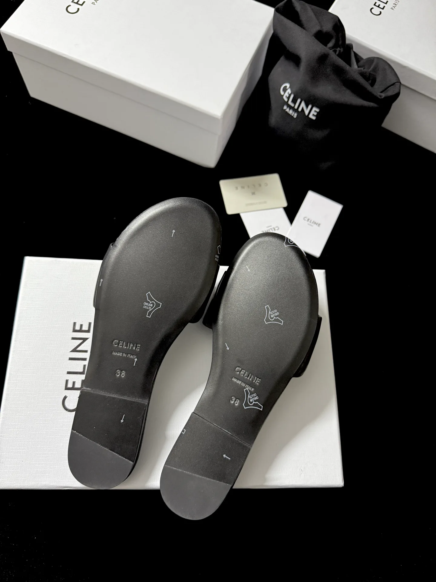 Шлепанцы Женские Celine 4433675