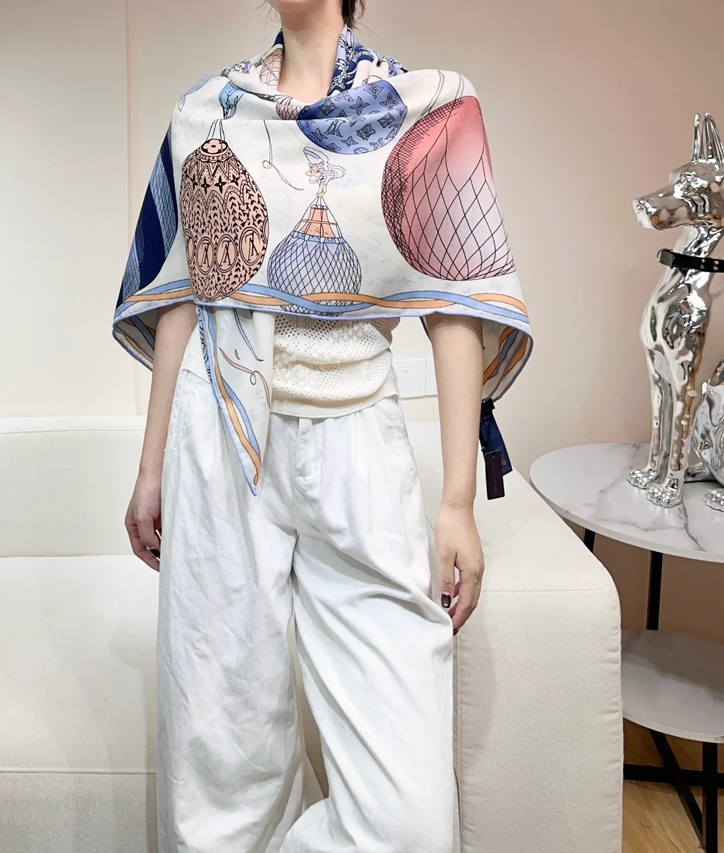 Шарфы Louis Vuitton 218420