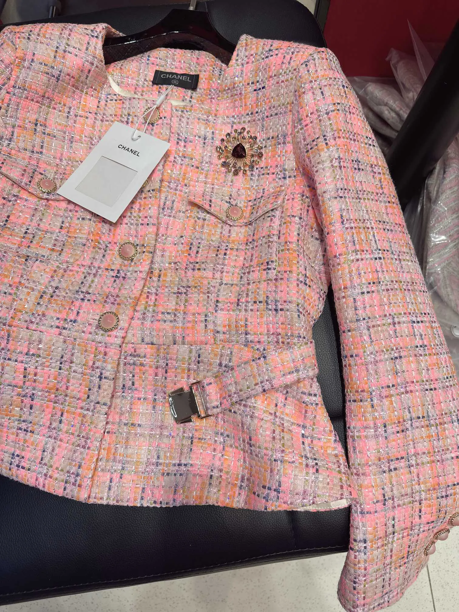 Куртки И Пуховики Женские Chanel 224974