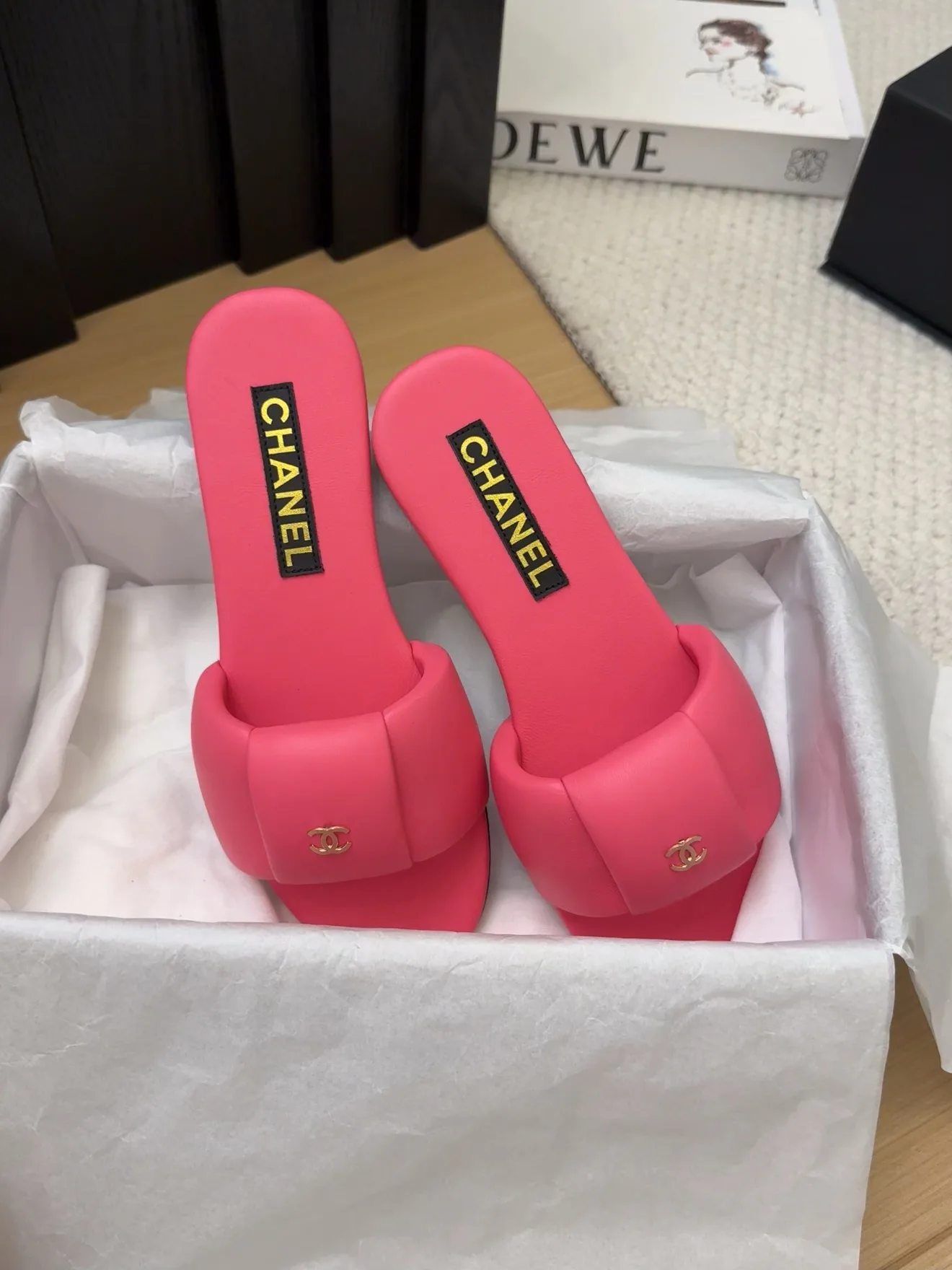 Шлепанцы Женские Chanel 28360