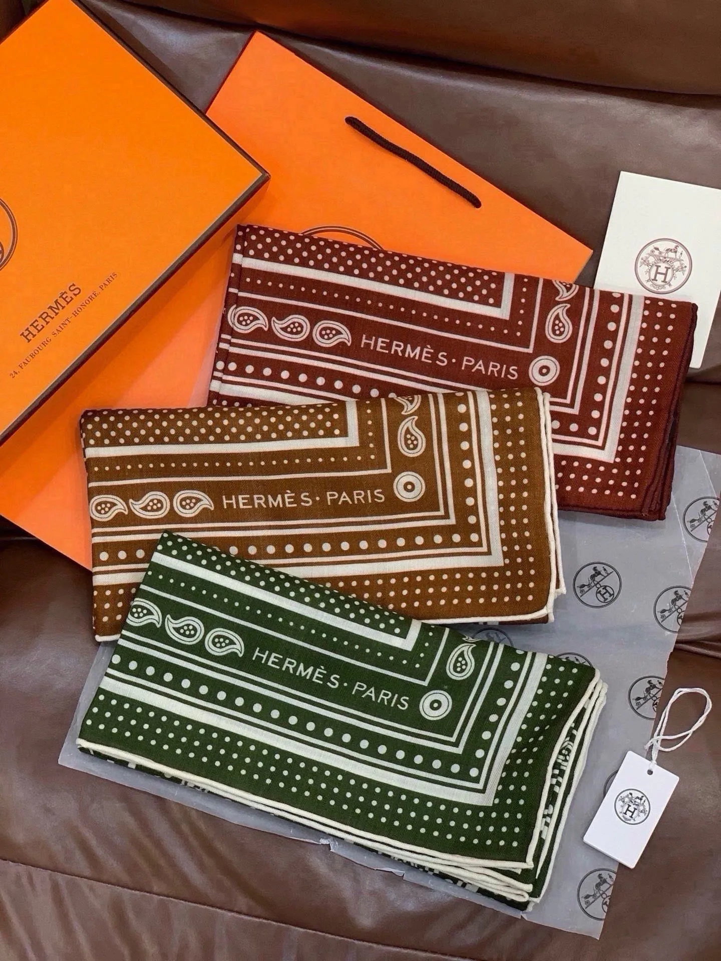 Шарфы Hermes 17543169