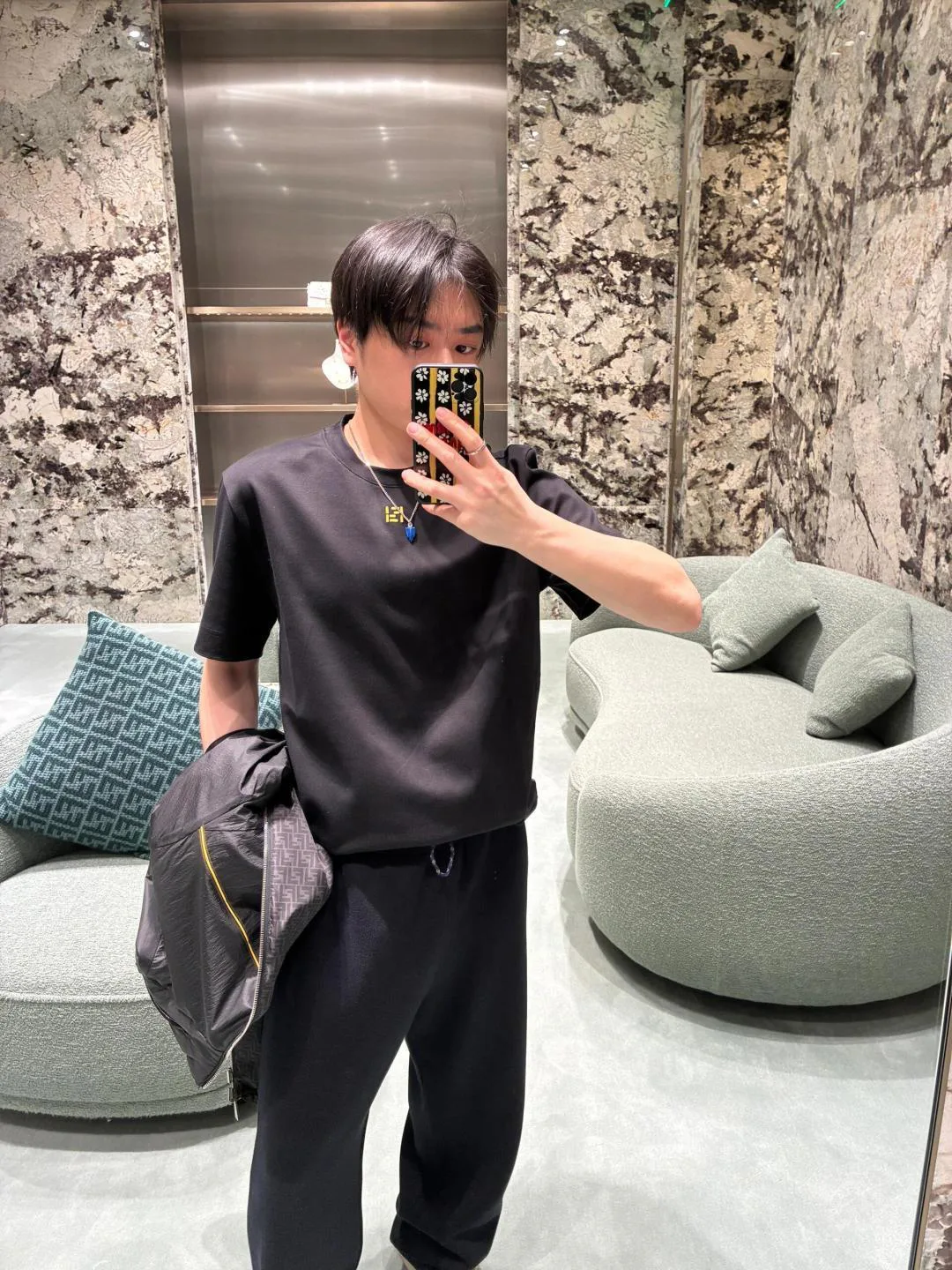 Футболки Мужские Fendi 5877461