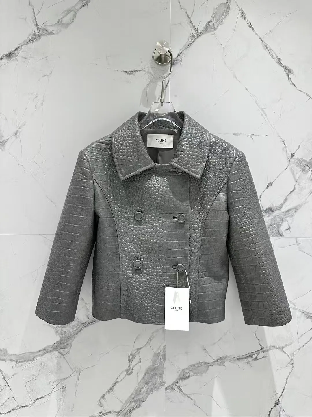 Кожаные Куртки И Дублёнки Женские Celine 11868470