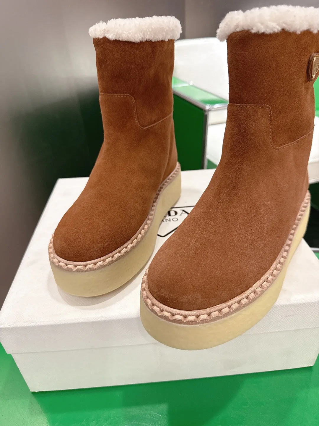 Угги Женские Prada 18677765