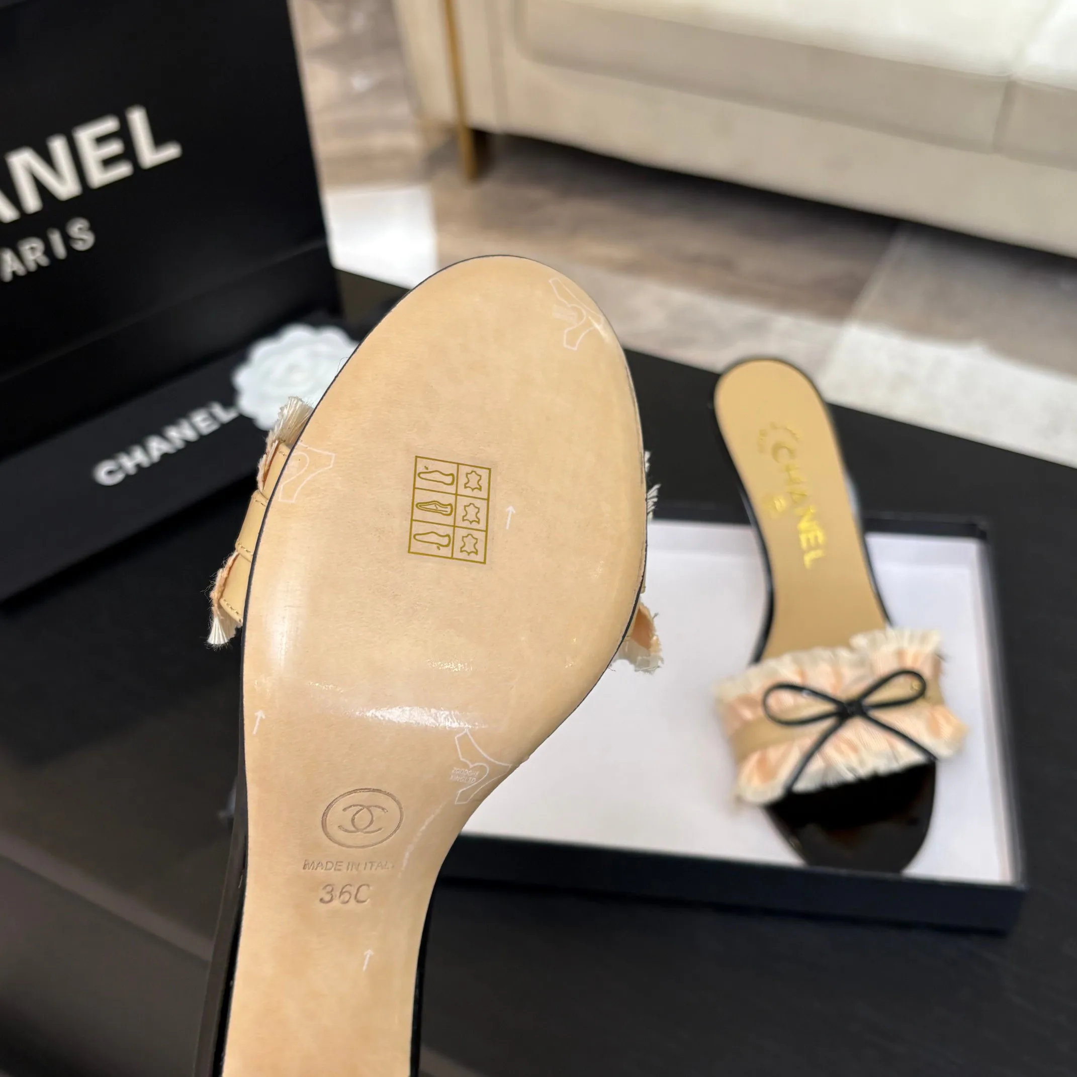 Босоножки Женские Chanel 20876