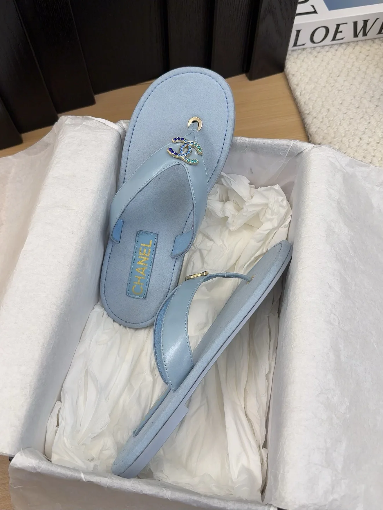 Шлепанцы Женские Chanel 25919