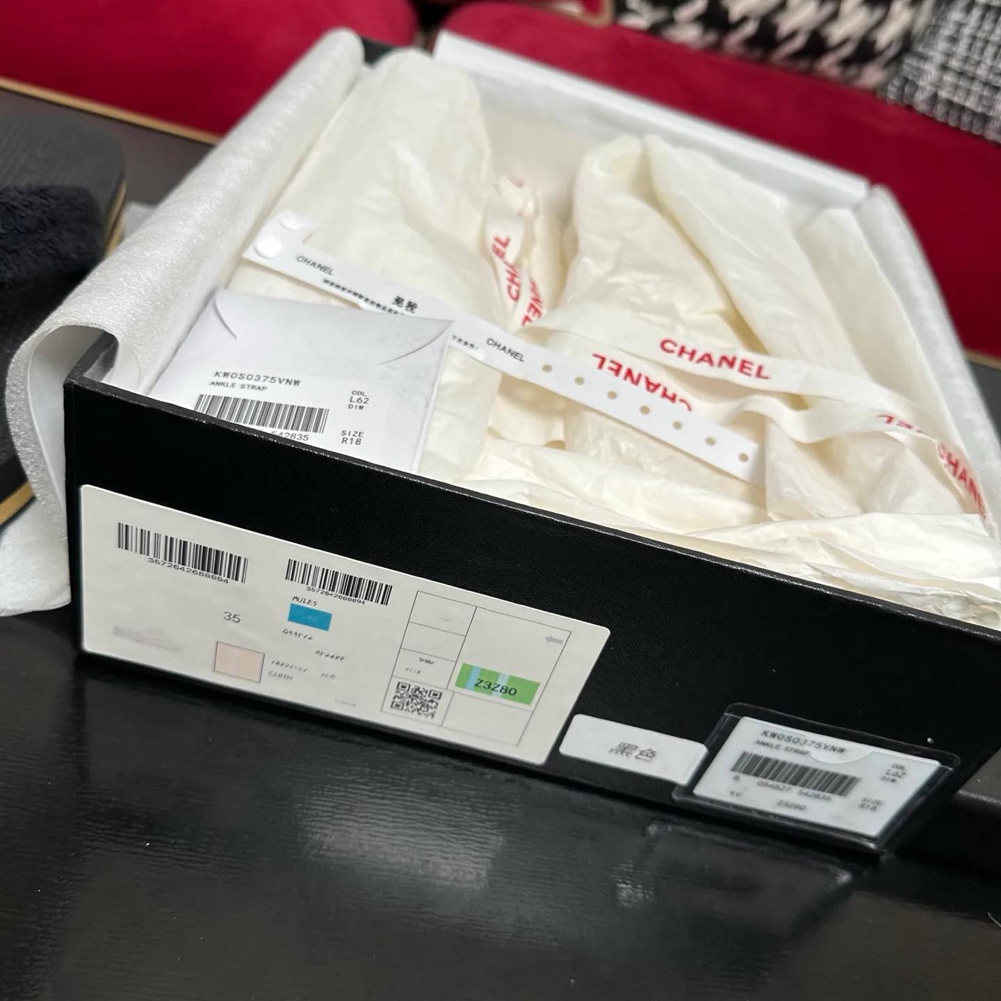 Шлепанцы Женские Chanel 25405