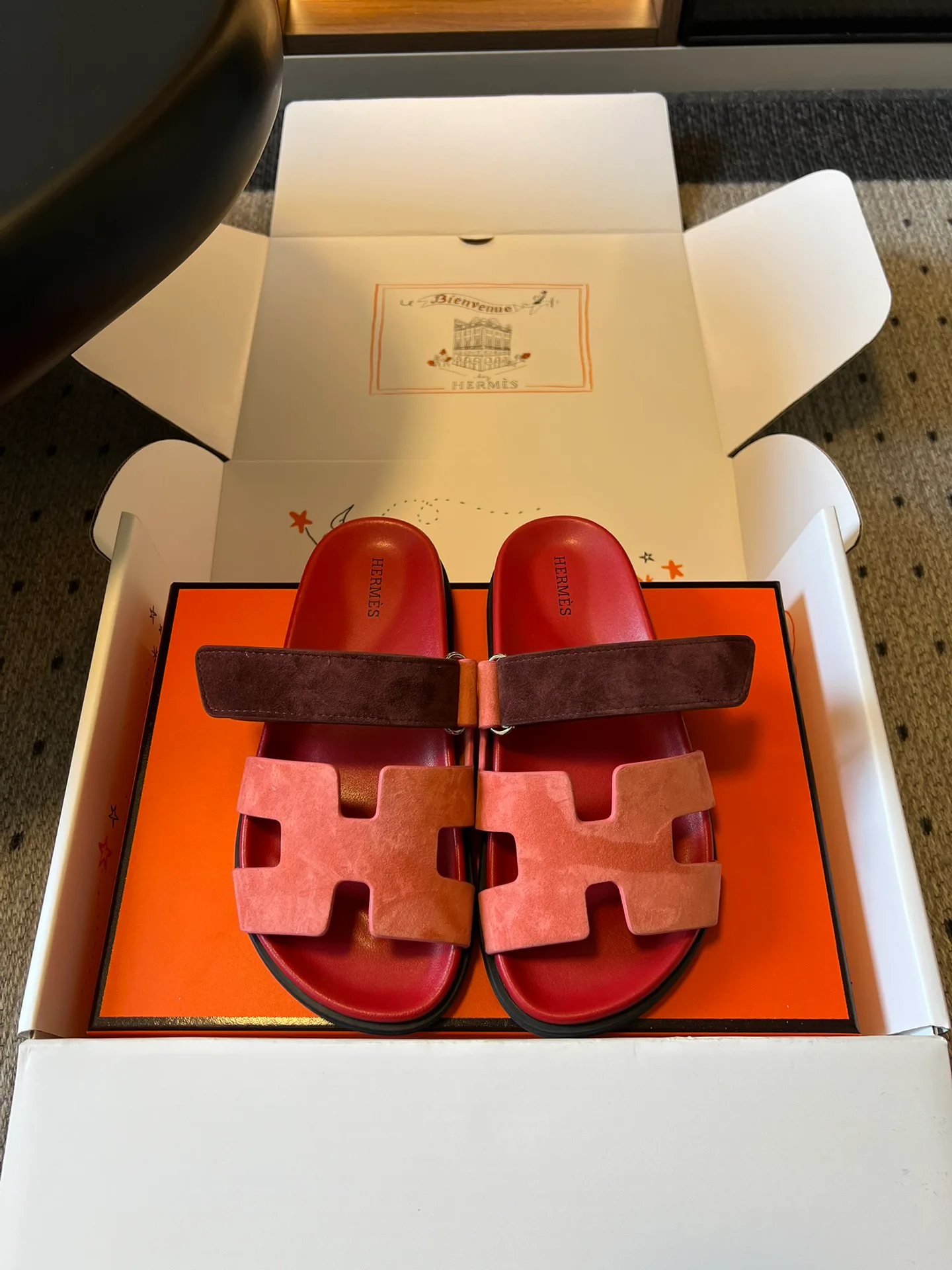 Шлепанцы Женские Hermes 12777623