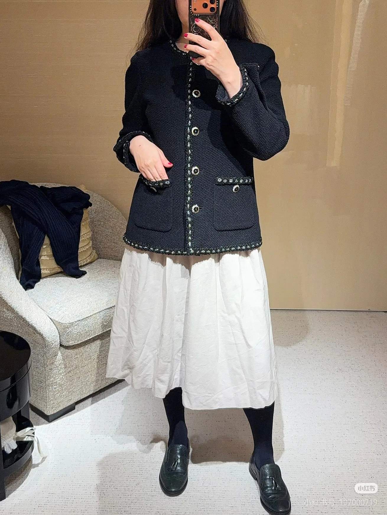 Куртки И Пуховики Женские Chanel 1846523