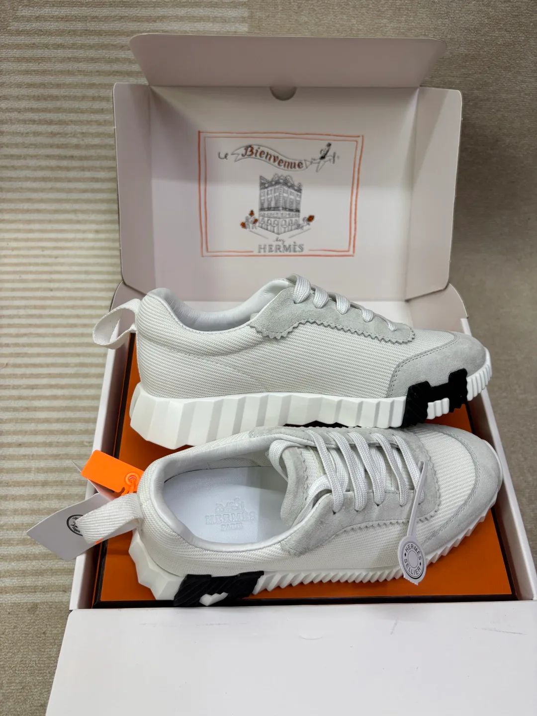 Кроссовки Мужские Hermes 17566528