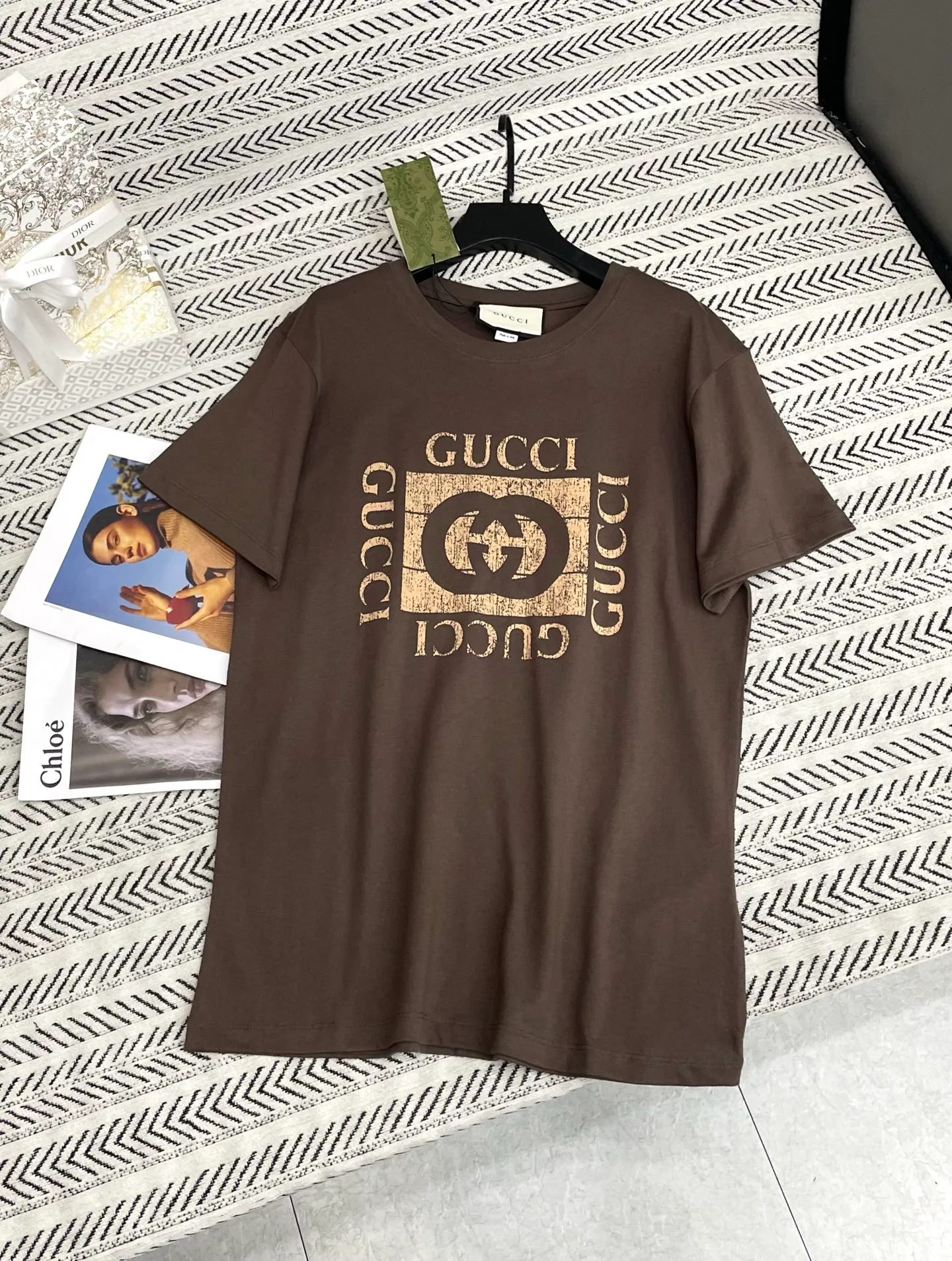 Футболки Женские Gucci 3459323