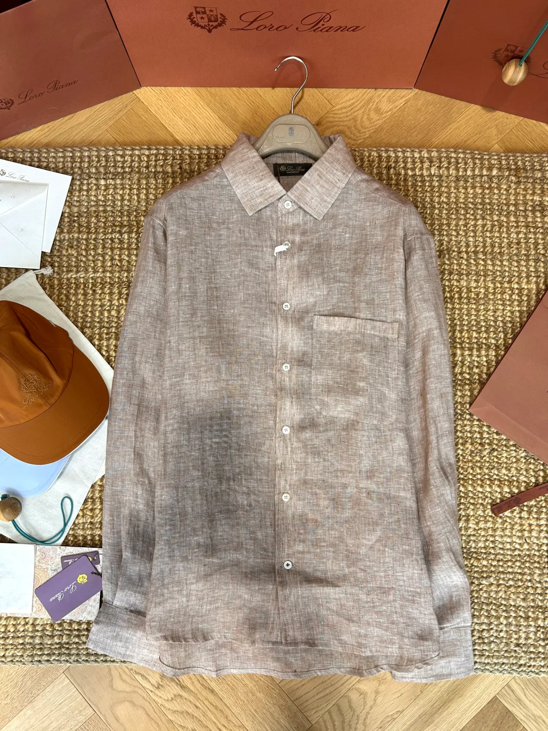 Рубашки Мужские Loro Piana 17572080