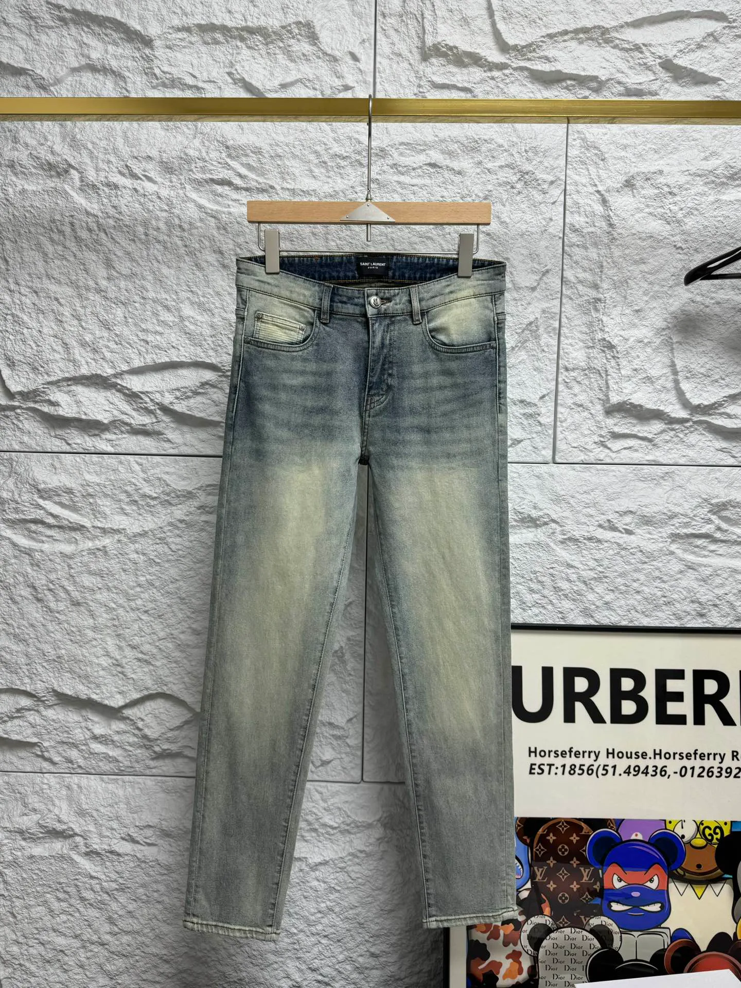 Джинсы Мужские Saint Laurent 11480517