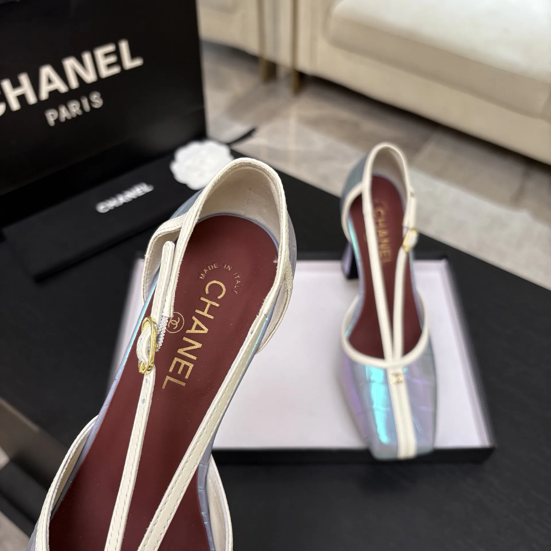 Босоножки Женские Chanel 19339296