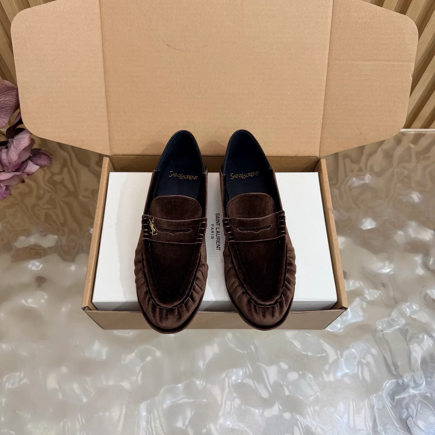 Лоферы И Мокасины Женские Saint Laurent 17926447