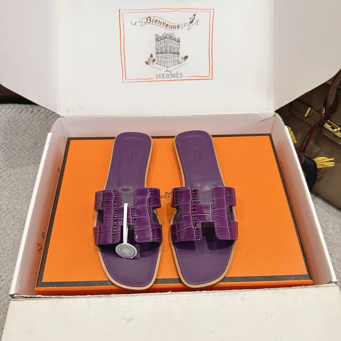 Шлепанцы Женские Hermes 17480666