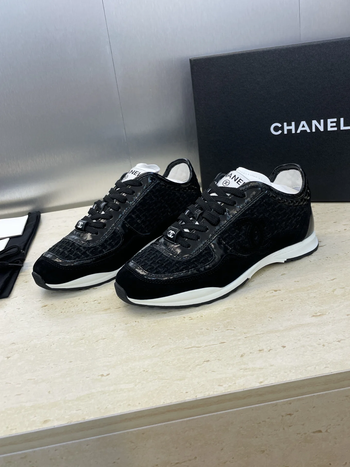 Кроссовки Женские Chanel 11498293